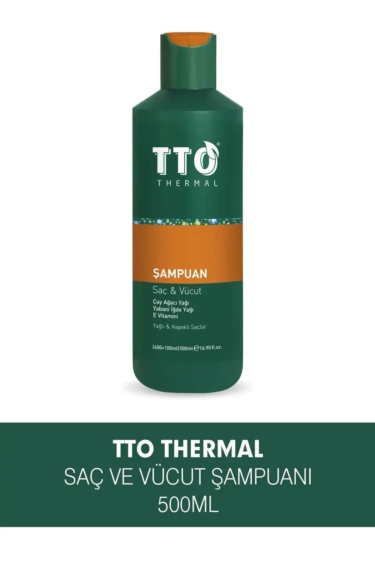 TTO Thermal Saç ve Vücut Şampuanı 500 ml