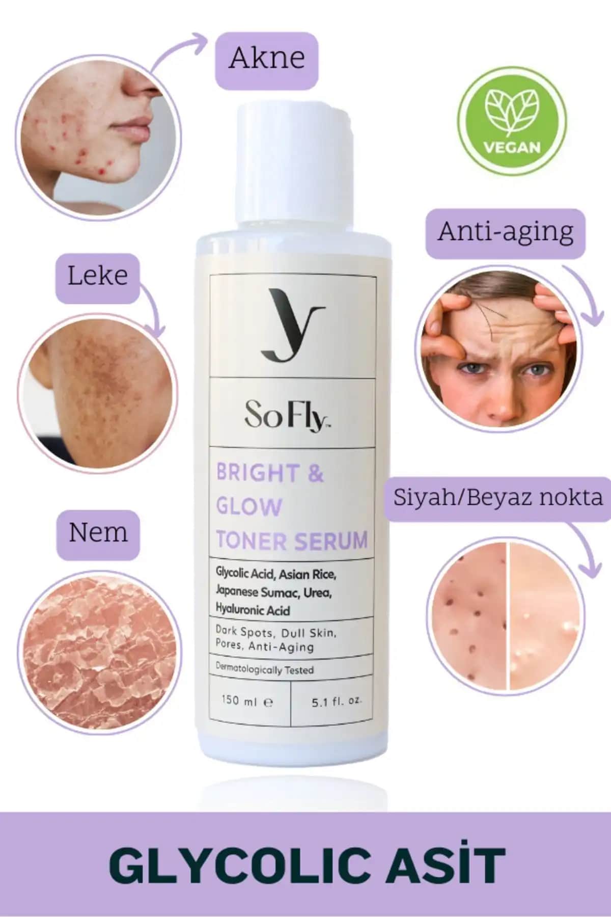 Bright & Glow Toner Serum for Radiant Skin