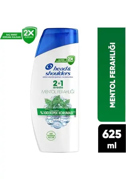Head&Shoulders 2'si 1 Arada ve Mentol Ferahlığı Şampuan Karşılaştırması 1