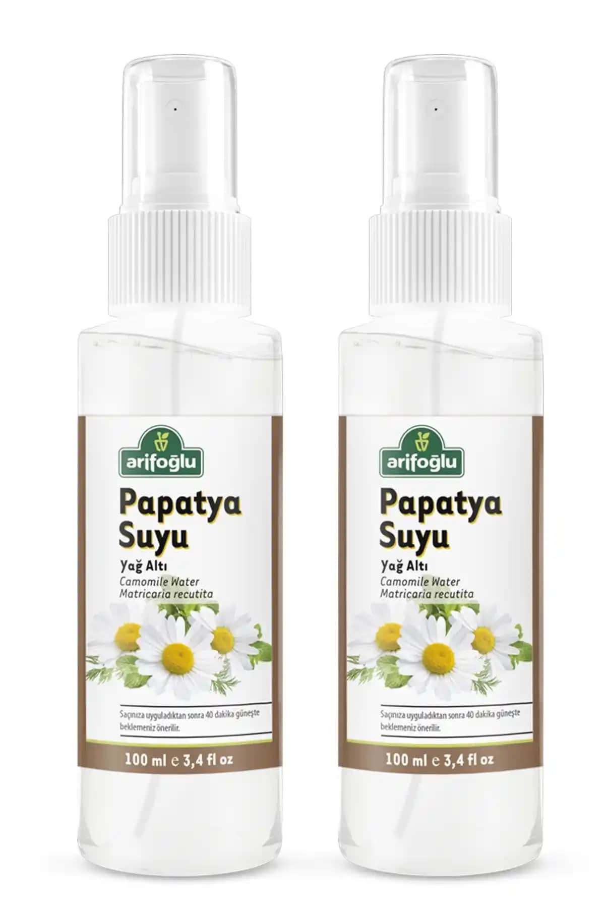 Arifoğlu Papatya Suyu Sprey 100ml + 100ml Set Doğal Saç ve Cilt Bakım Deneyimi