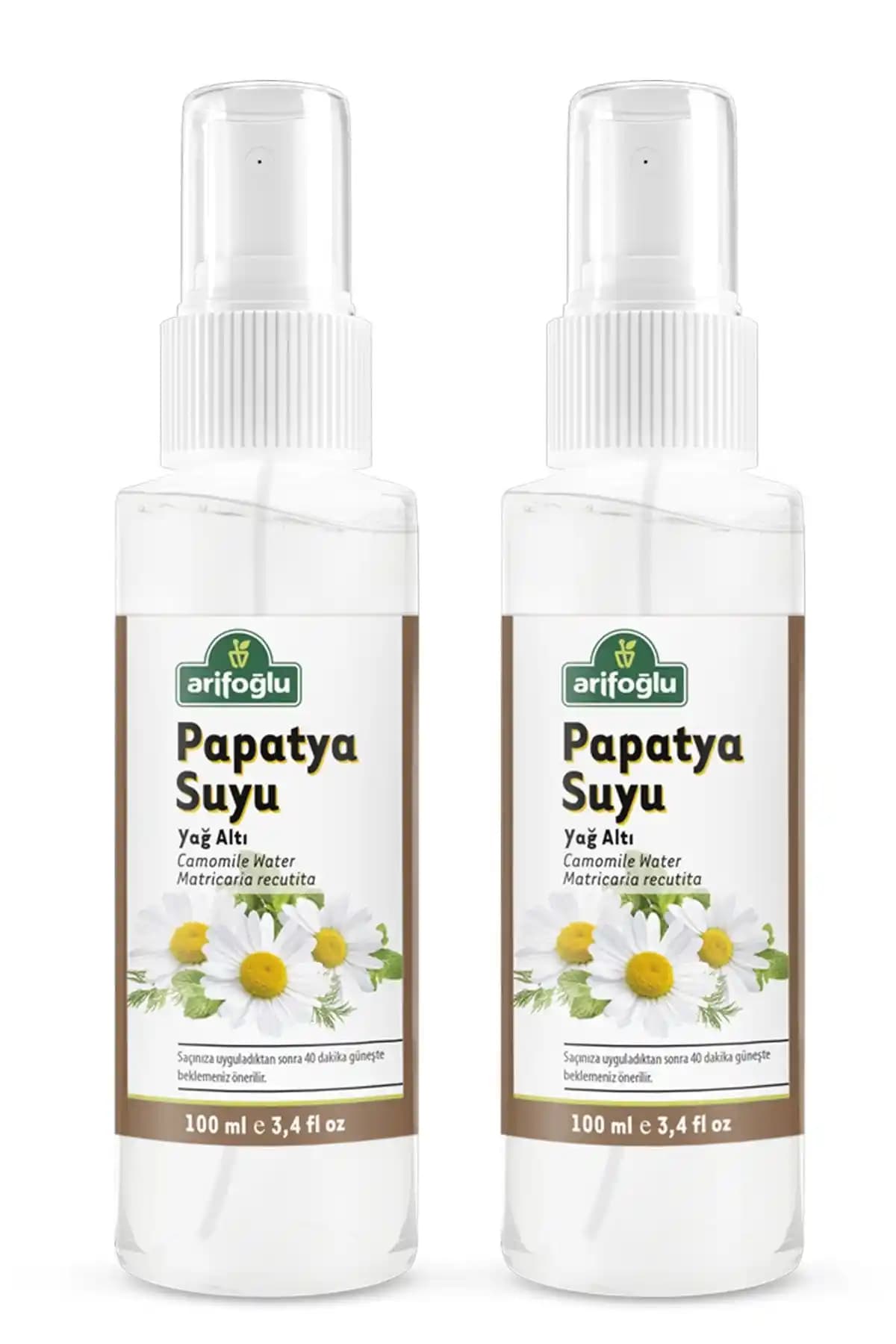 Arifoğlu Papatya Suyu Sprey 100ml + 100ml Set Doğal Saç ve Cilt Bakım Deneyimi