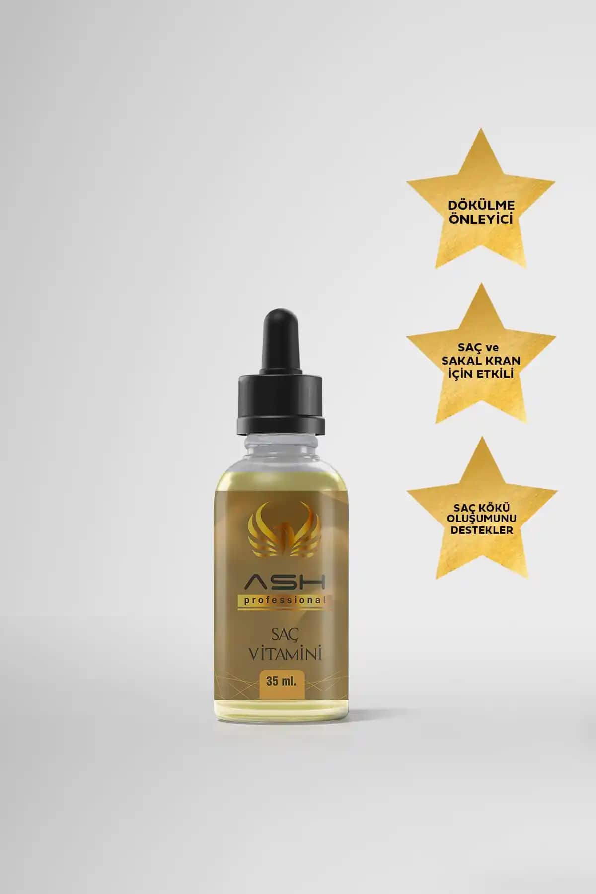 Ash Professional Bitkisel Vitamin Serumu ile Saç Dökülmesine Karşı Doğal Çözüm ve Sağlıklı Uzama