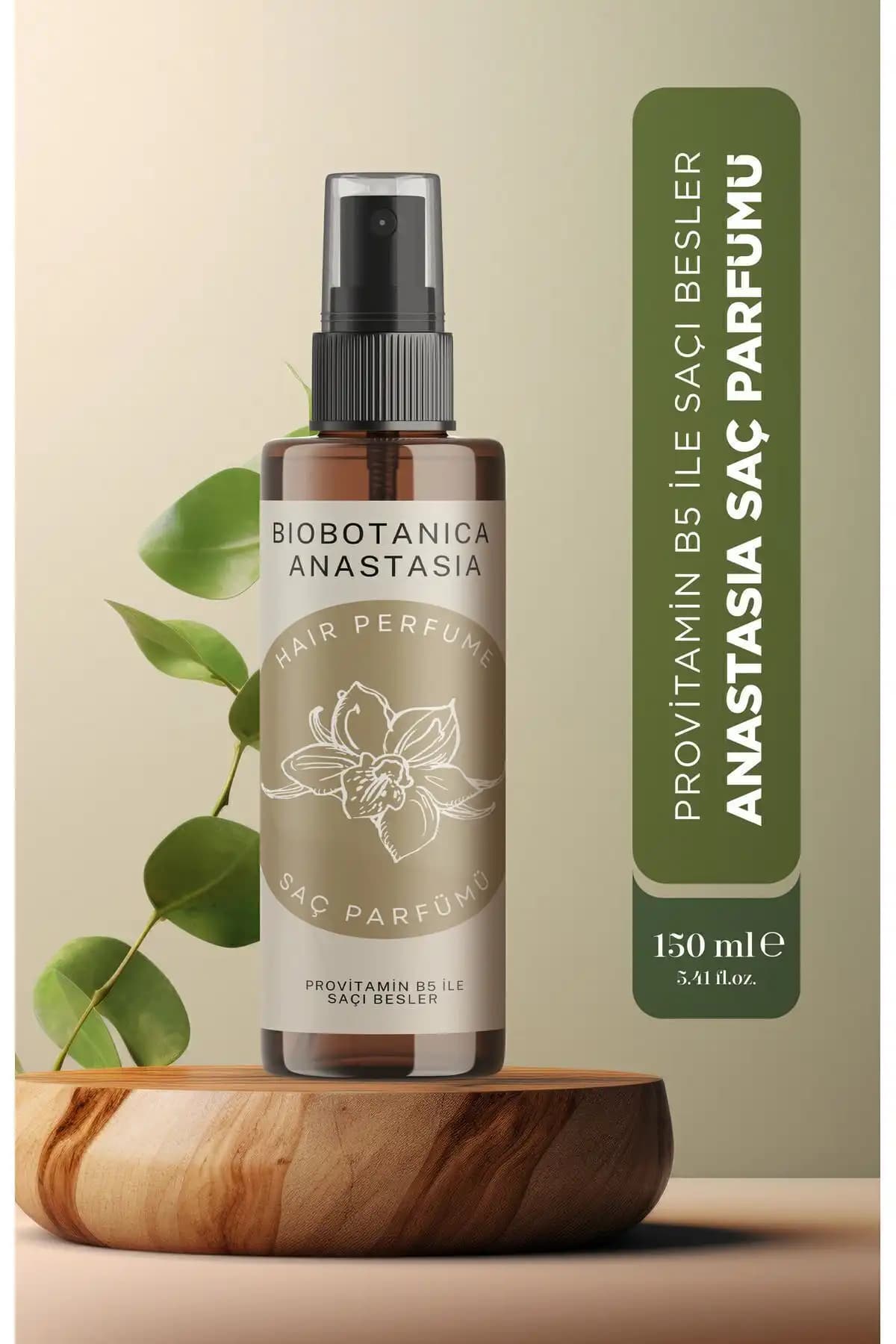 Biobotanica Anastasia 150 ml Saç Parfümü Doğal ve Kalıcı Koku Sağlayan Saç Bakım Ürünü