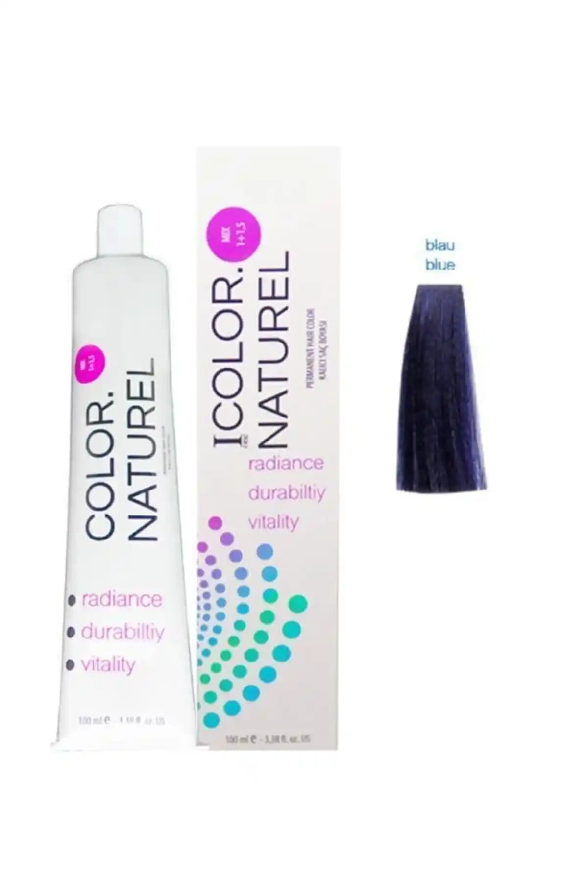 Color Naturel Kalıcı Mavi Saç Boyası: Uzun Süre Kalıcı ve Doğal İçerikli Saç Boyası Ürünü