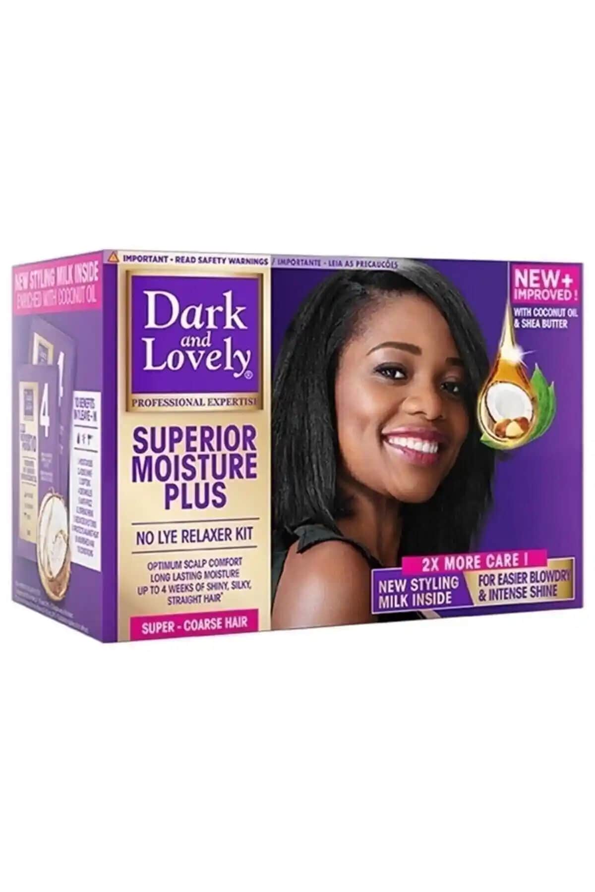 Dark & Lovely Keratin Saç Düzleştirici Krem Seti ile Uzun Süreli Doğal Düzleşme Çözümü