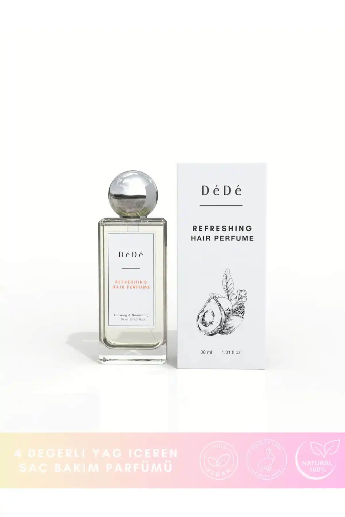 DeDe Candle & Wellness Studio Saç Bakım Parfümü: Kalıcı ve Çekici Koku ile Saçlara Bakım