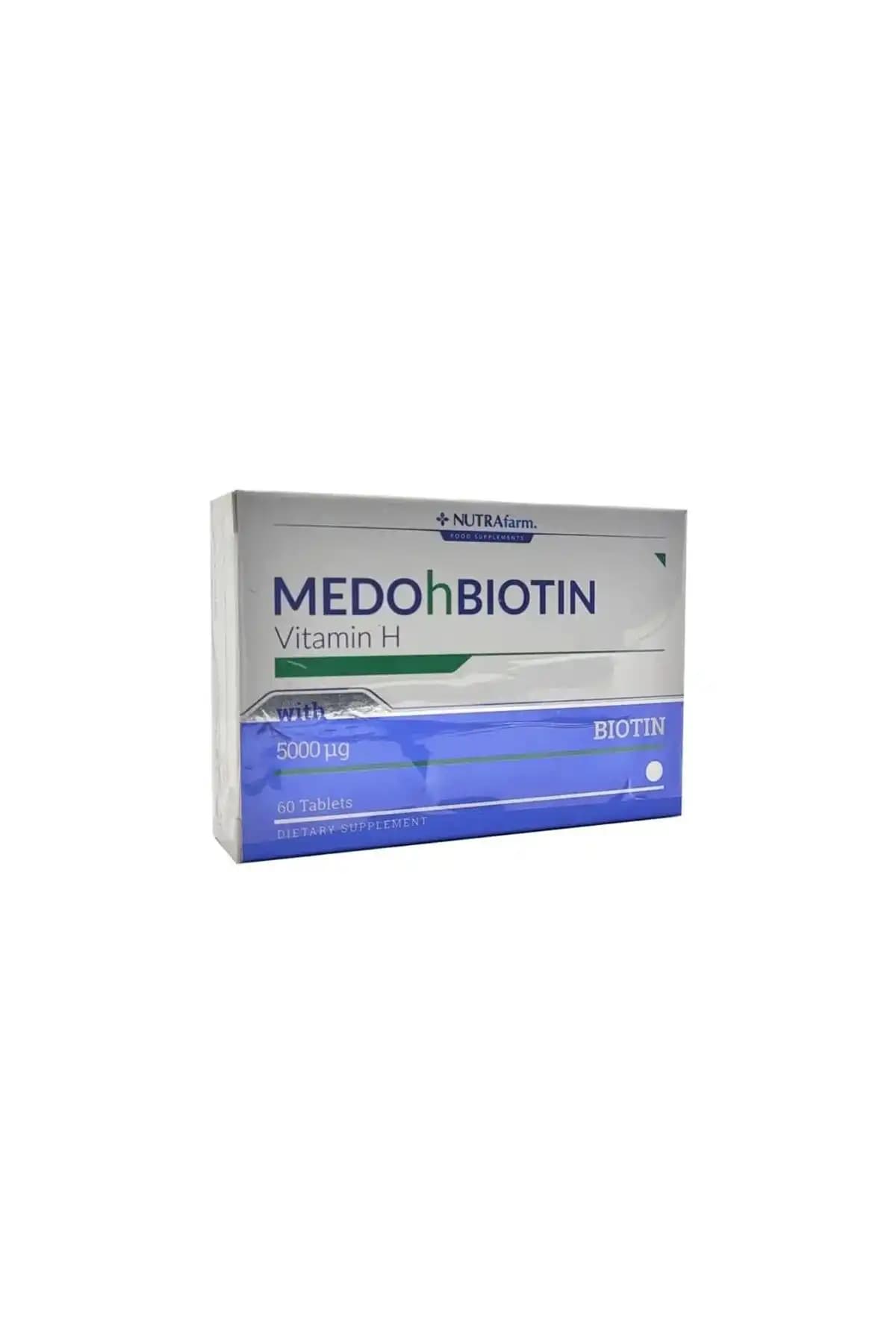 Dermoskin Medohbiotin 5 Mg Saç, Cilt ve Tırnak Sağlığını Destekleyen Güçlü Takviye