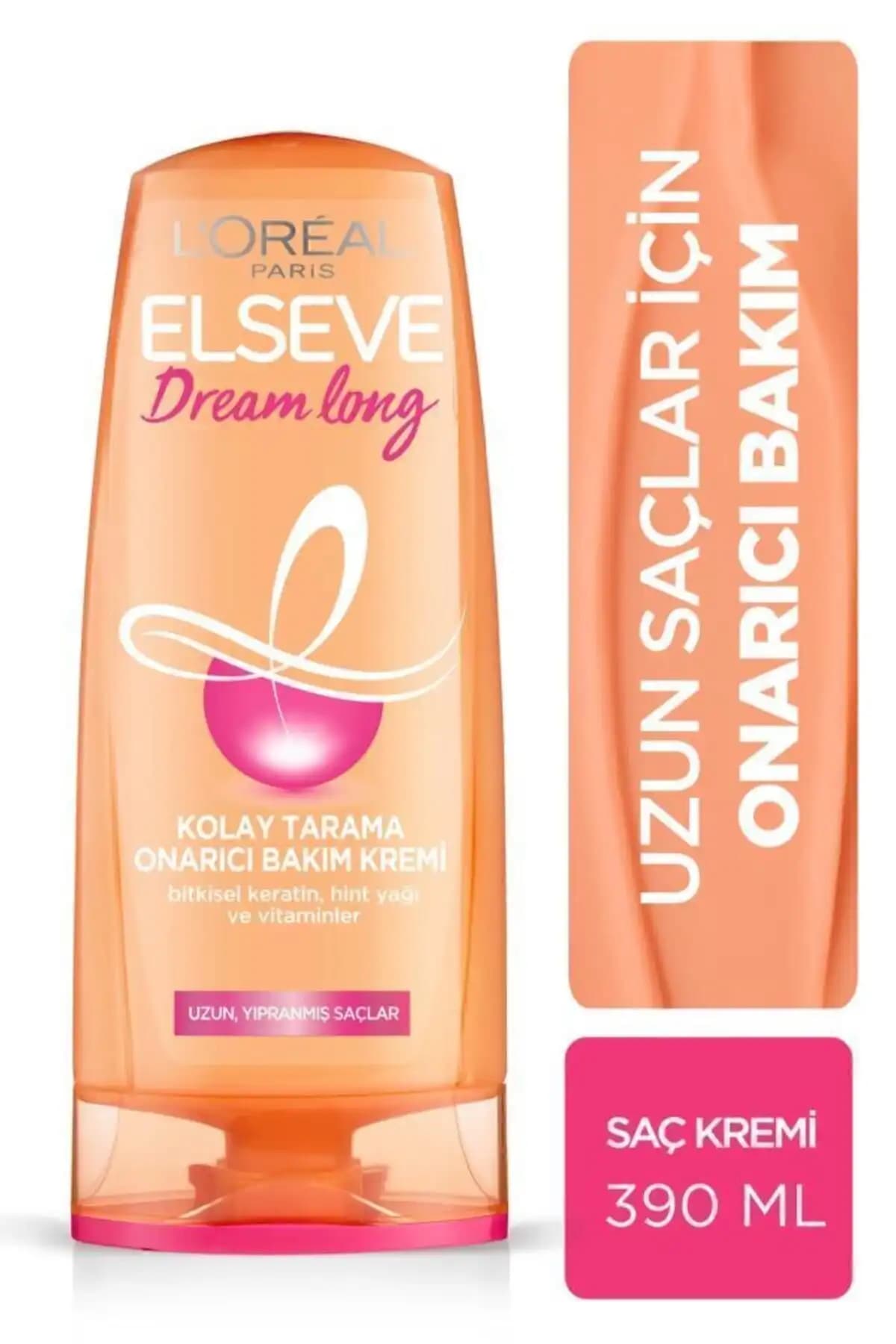 Elseve Dream Long Kolay Tarama Saç Bakım Kremi: Uzun ve Sağlıklı Saçlar İçin Etkili Çözüm
