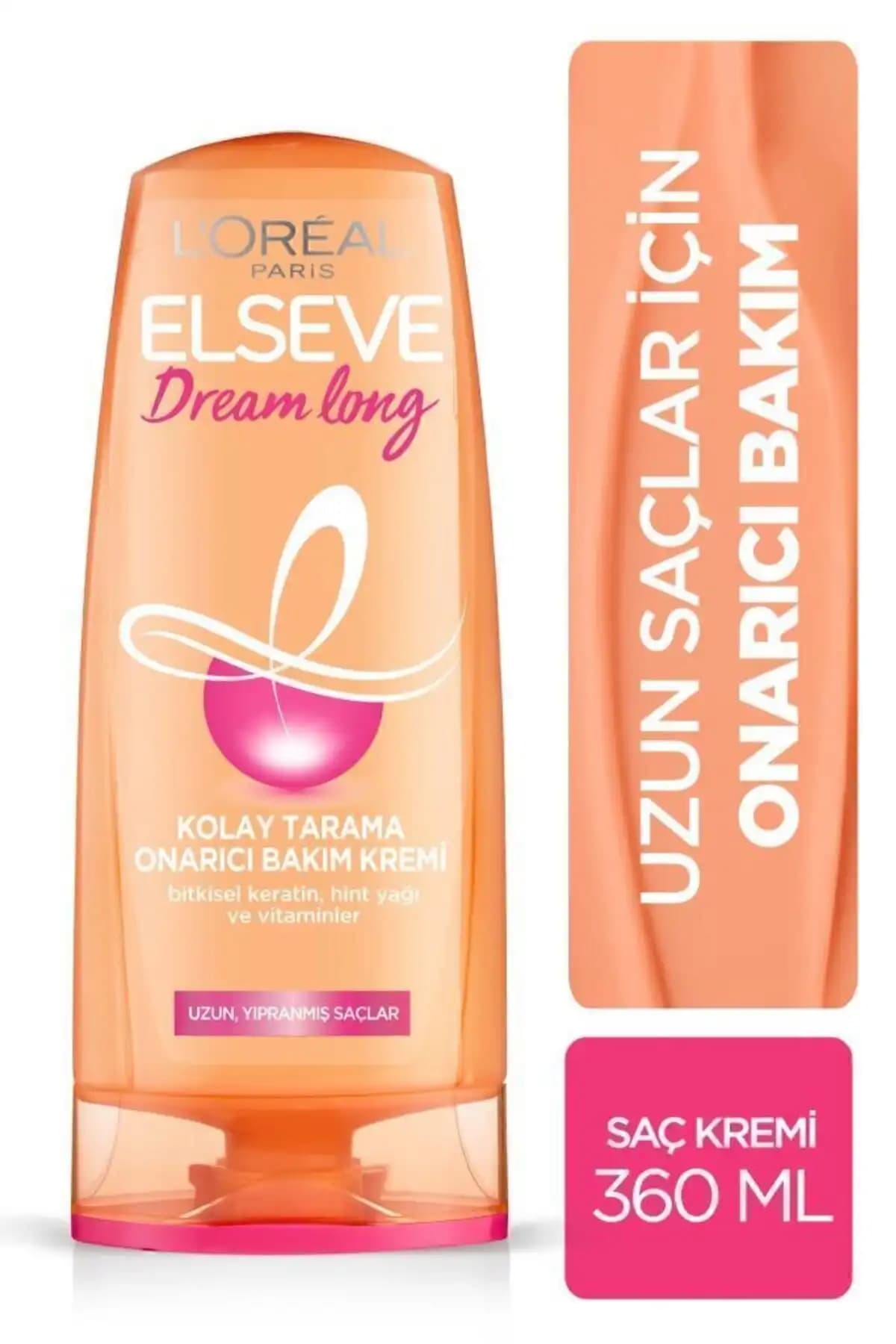 Elseve Dream Long Onarıcı Saç Kremi: Güçlendirici ve Parlak Saçlar İçin Etkili Bakım