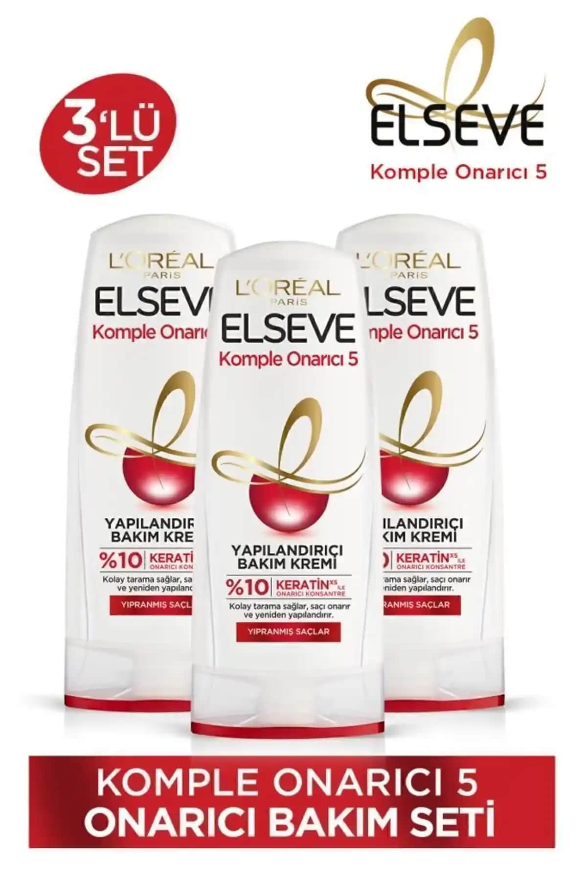 Elseve Komple Onarıcı 5 Yapılan<dı>rıcı Saç Kremi: Güçlü ve Sağlıklı Saçlar İçin Uzun Süreli Bakım