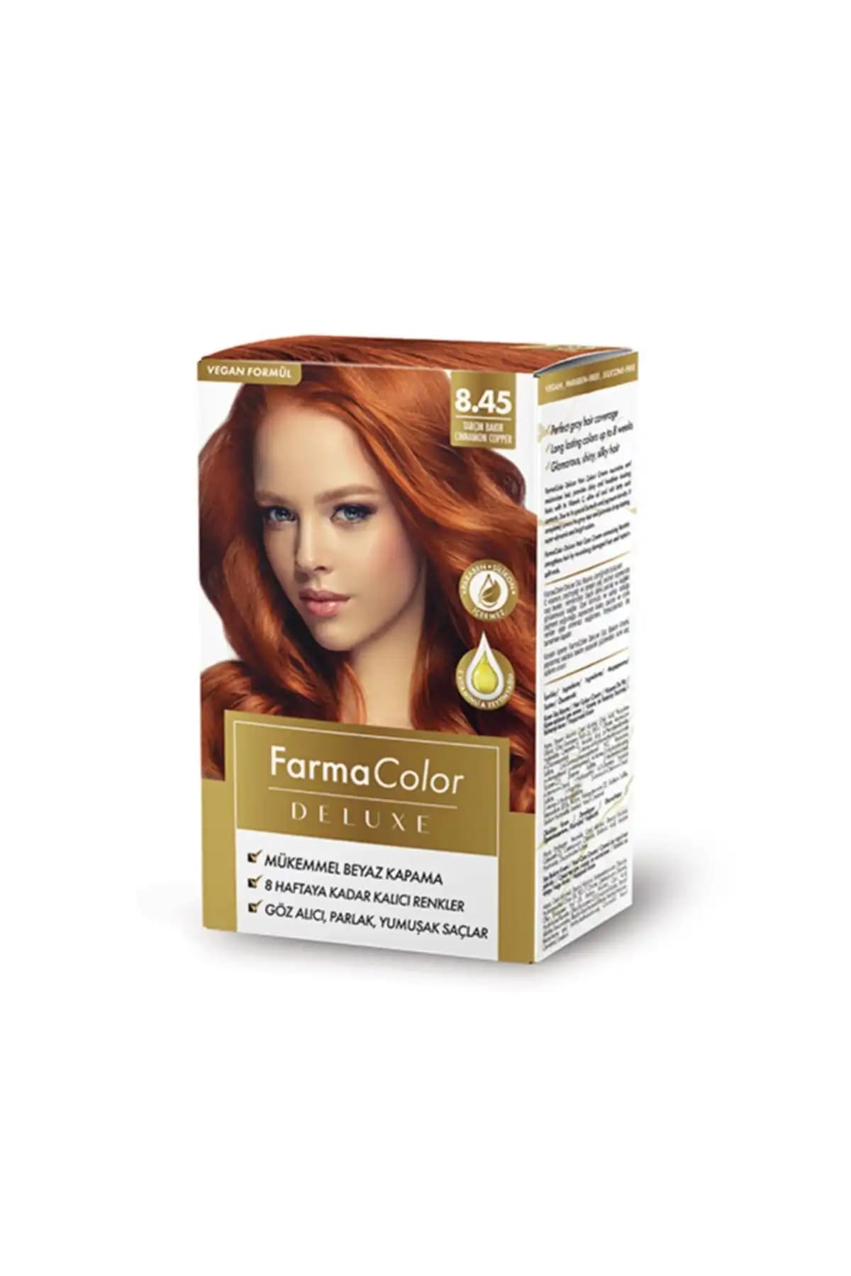 Farmasi Farmacolor Deluxe Tarçın Bakır Saç Boyası İnceleme ve Kullanıcı Yorumları