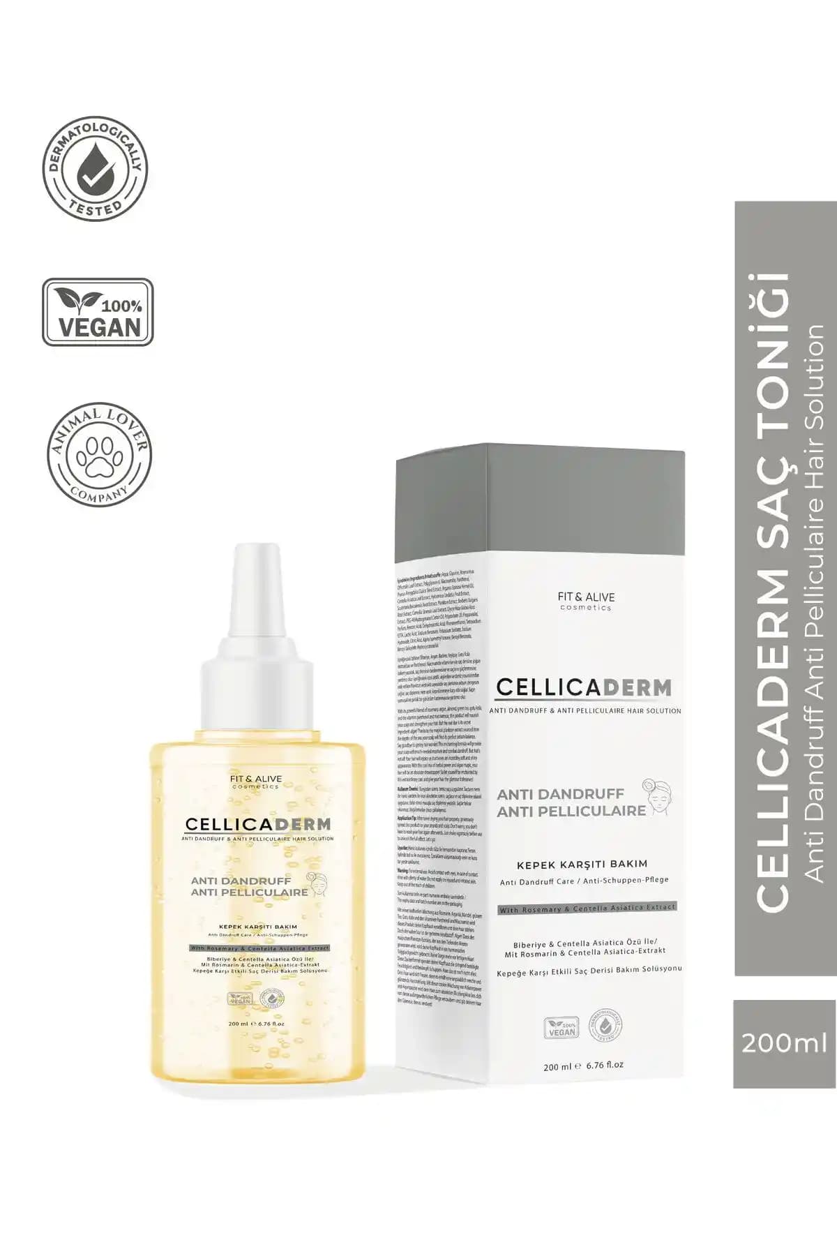 Fitalive Cellicaderm Kepek Karşıtı Saç Solüsyonu İncelemesi ve Kullanıcı Deneyimleri