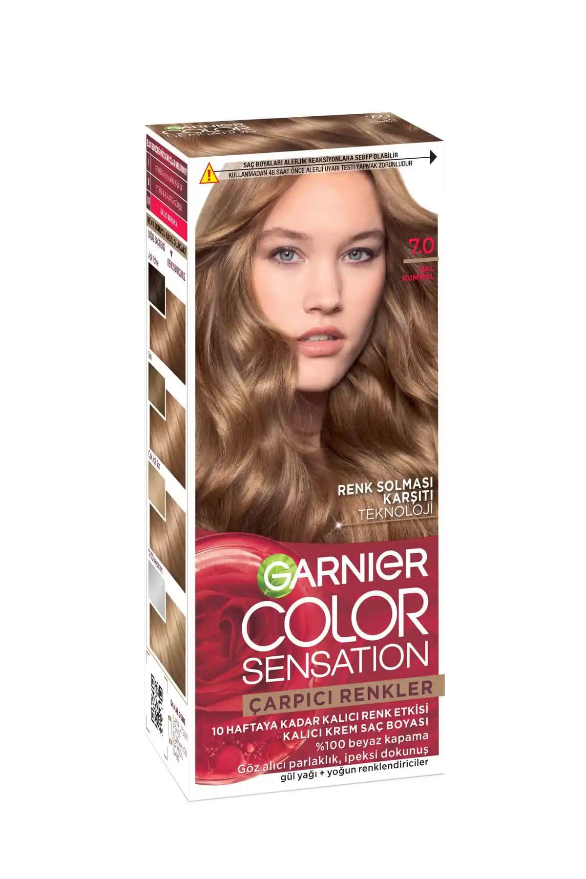 Garnier 7 Bal Kumral Saç Boyası: Doğal Görünüm ve Uzun Süre Kalıcılık Sağlar