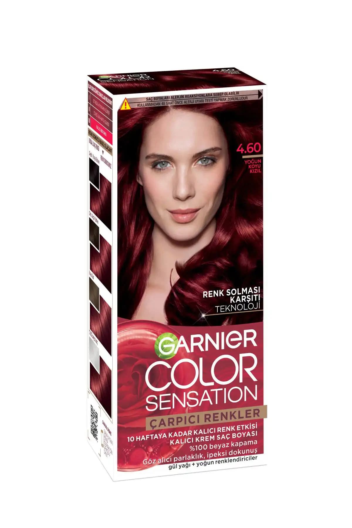 Garnier Çarpıcı Renkler 4.60 Yoğun Koyu Kızıl Saç Boyası Detaylı İnceleme ve Kullanıcı Yorumları