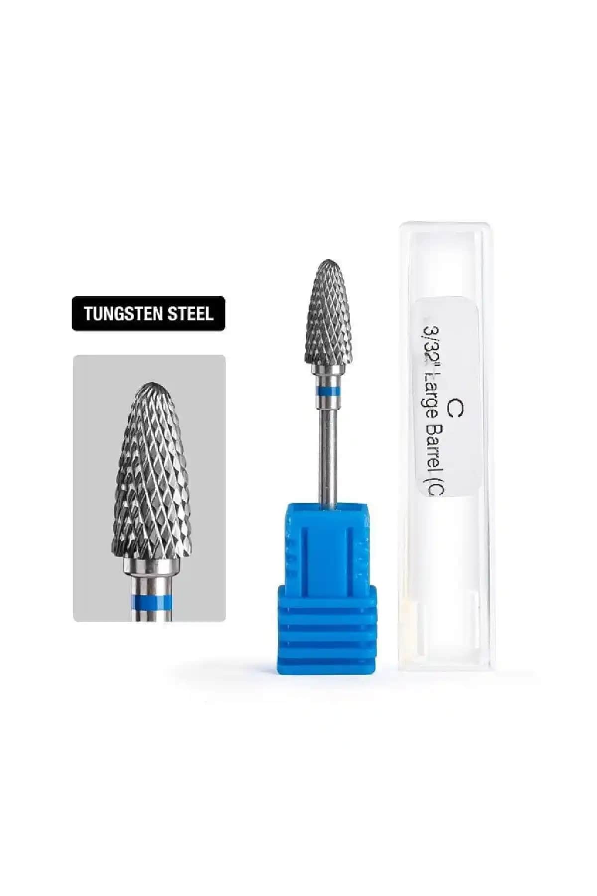 Genel Markalar Mavi Metal Freze Elektrikli Törpü Ucu Protez Tırnak ve Bakım Aletleri