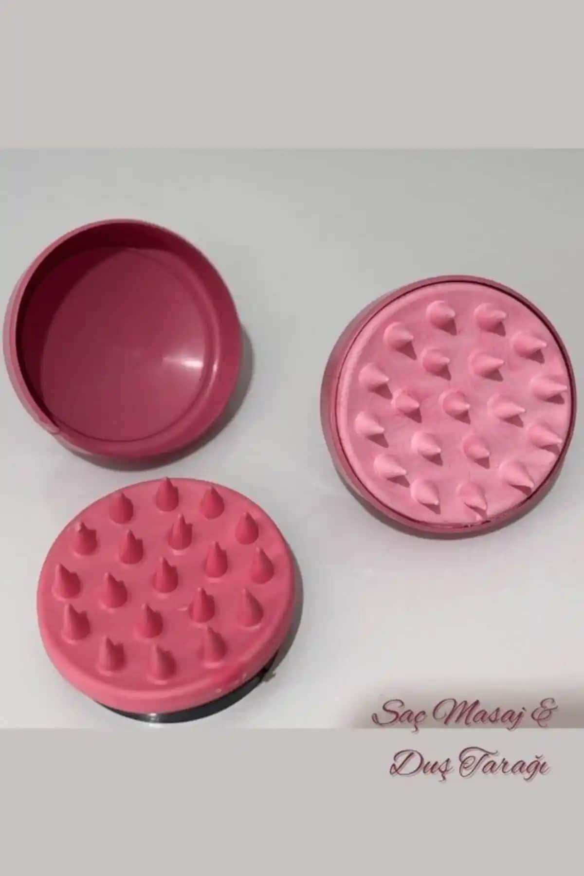 Genel Markalar Yumuşak Silikon Duş Deri Masaj Tarağı Saç ve Kafa Derisi Sağlığı İçin Uygun