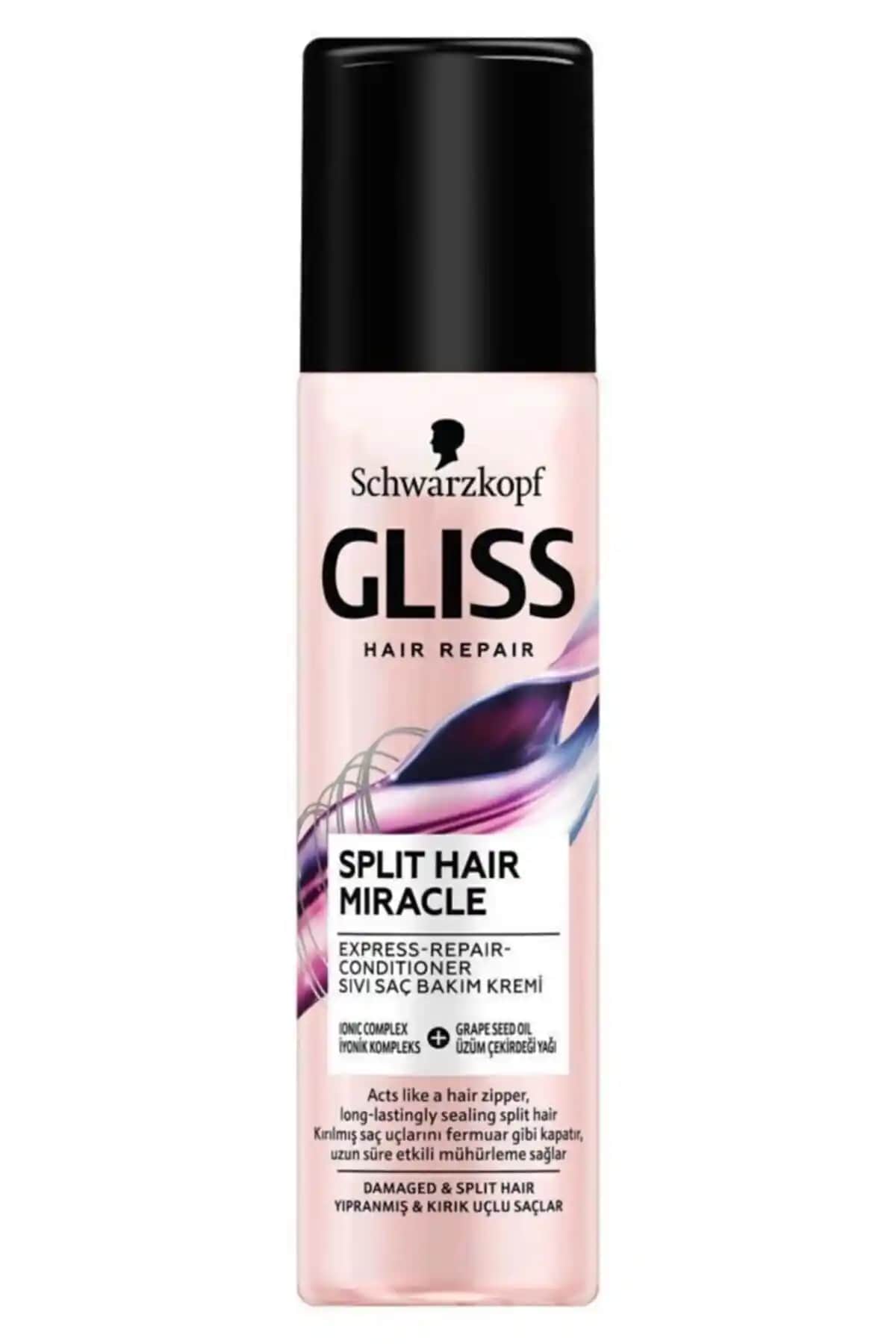 Gliss Splıt Hair Miracle Sıvı Saç Kremi: Derinlemesine Bakım ve Parlaklık Sağlar