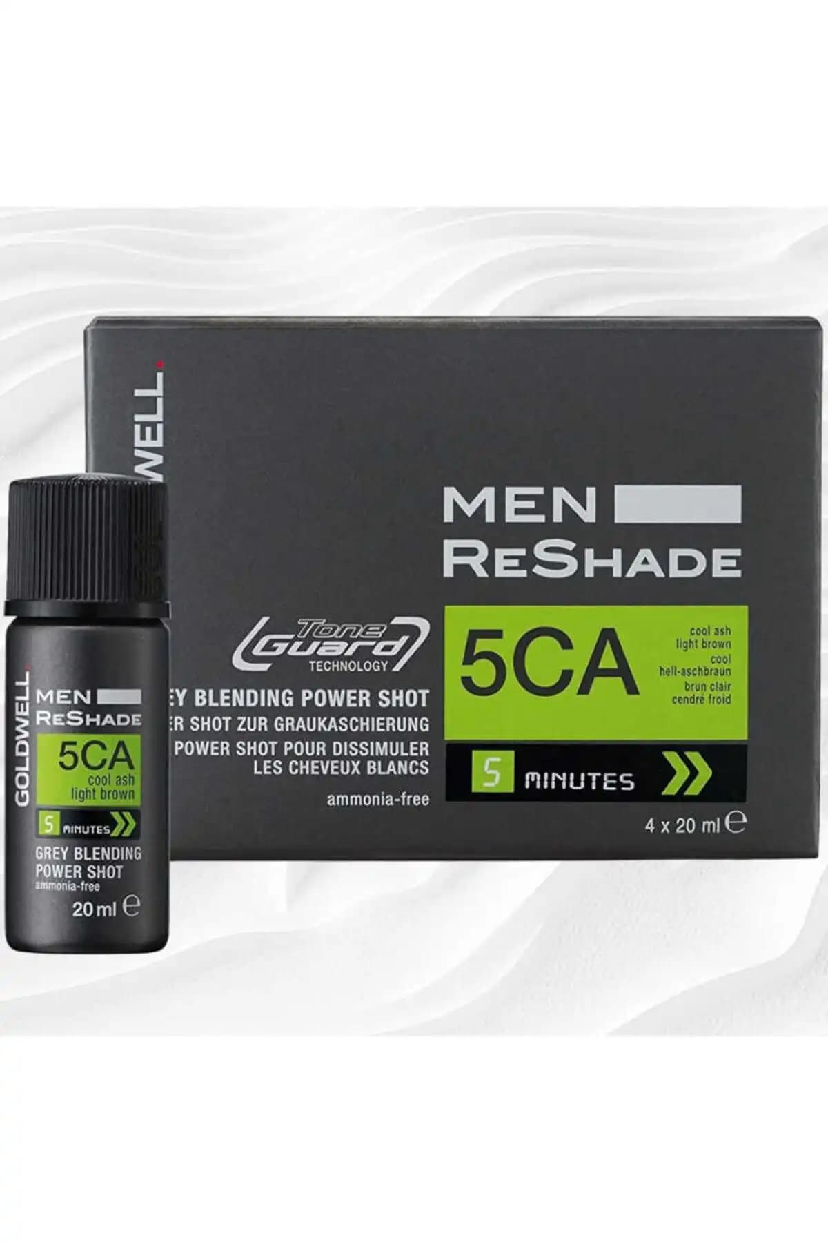 GOLDWELL 5ca Erkekler İçin Yarı Kalıcı Saç Boyası 4×20 ml - Doğal ve Kalıcı Renk Sağlar