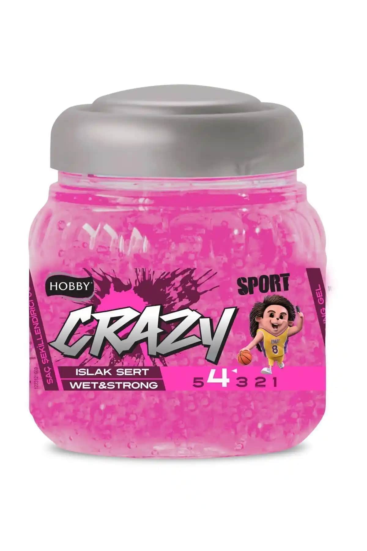 Hobby Crazy Jöle 150 ml yüksek tutuculuk sağlayan doğal ve rahat kullanım saç jölesi