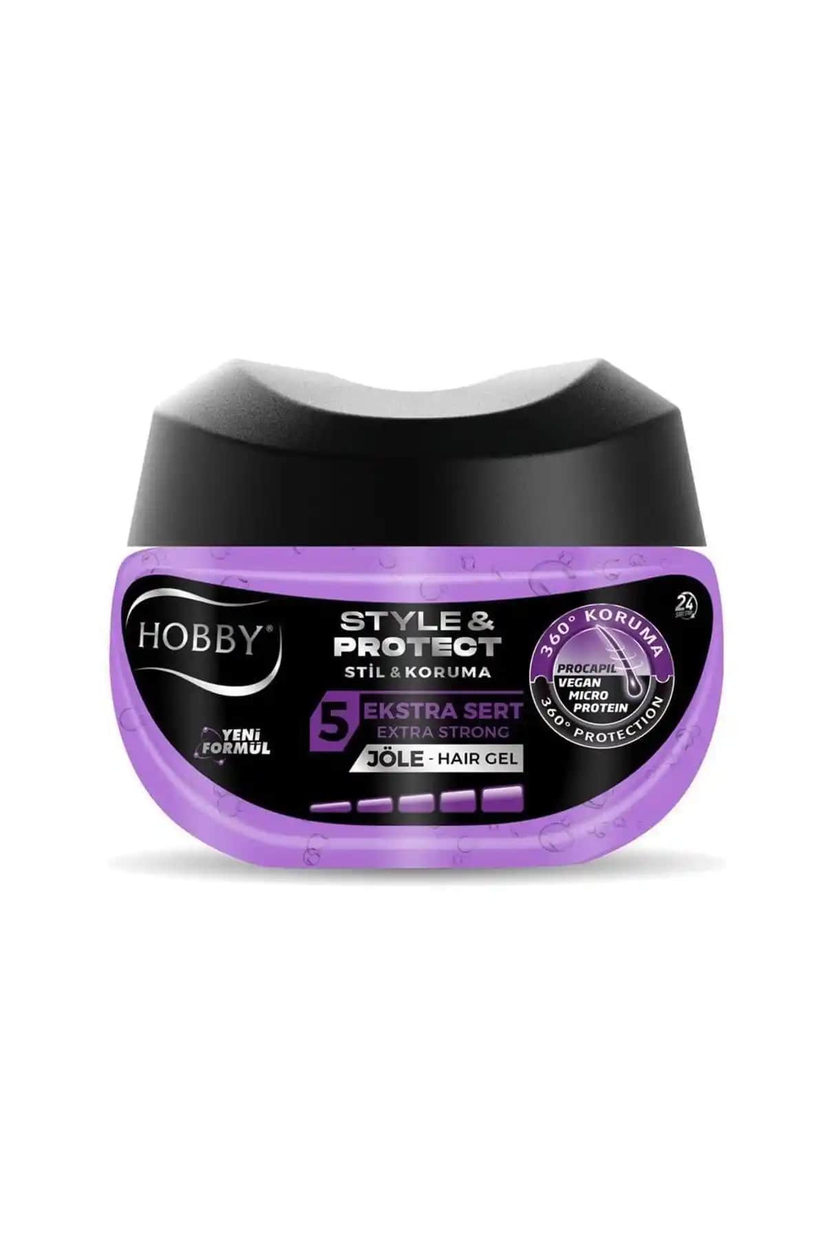 Hobby Jöle 700 ml Extra Sert Güçlü Saç Şekillendirme ve Hacim Artırıcı Ürün