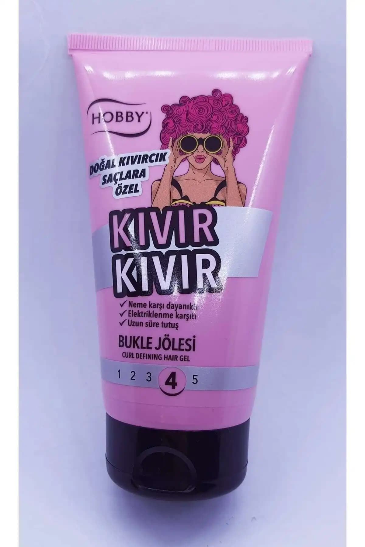 Hobby Keyonline Çocuk Kıvırcık Jöle 150ml doğal ve uzun süre kalıcı saç şekillendirme