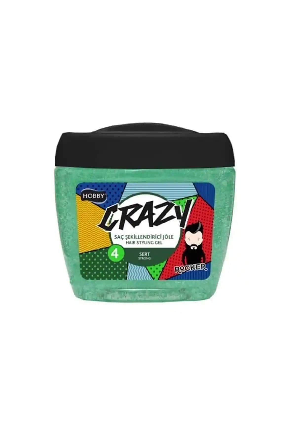 Hobi Crazy Jole Sert 700 ml Organik Saç Şekillendirme Ürünü - Güçlü Tutucu ve Doğal Görünüm