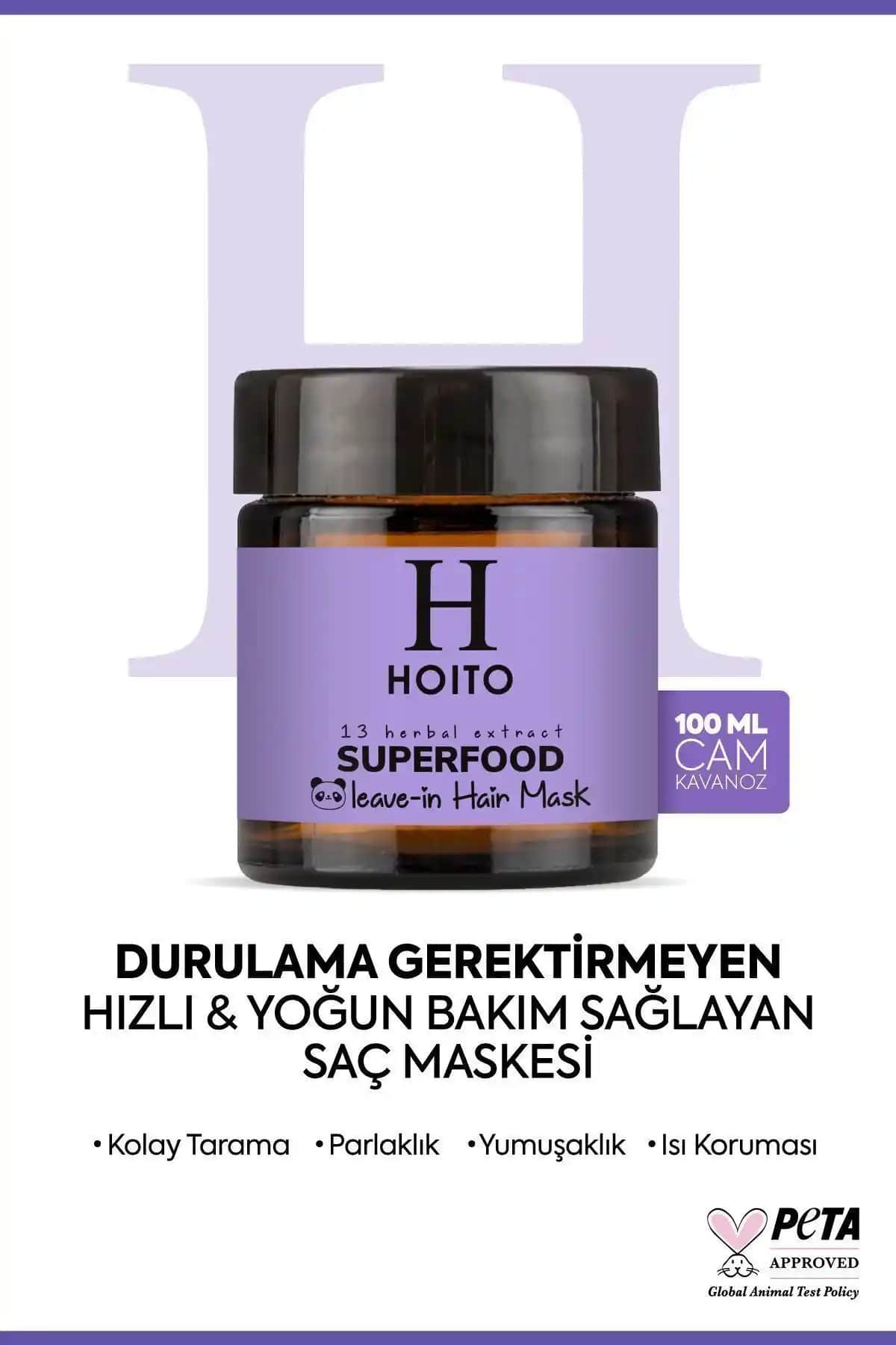 Hoito Superfood Leave-in Saç Maskesi: Doğal İçeriklerle Saç Güçlendirme ve Parlaklık Artışı