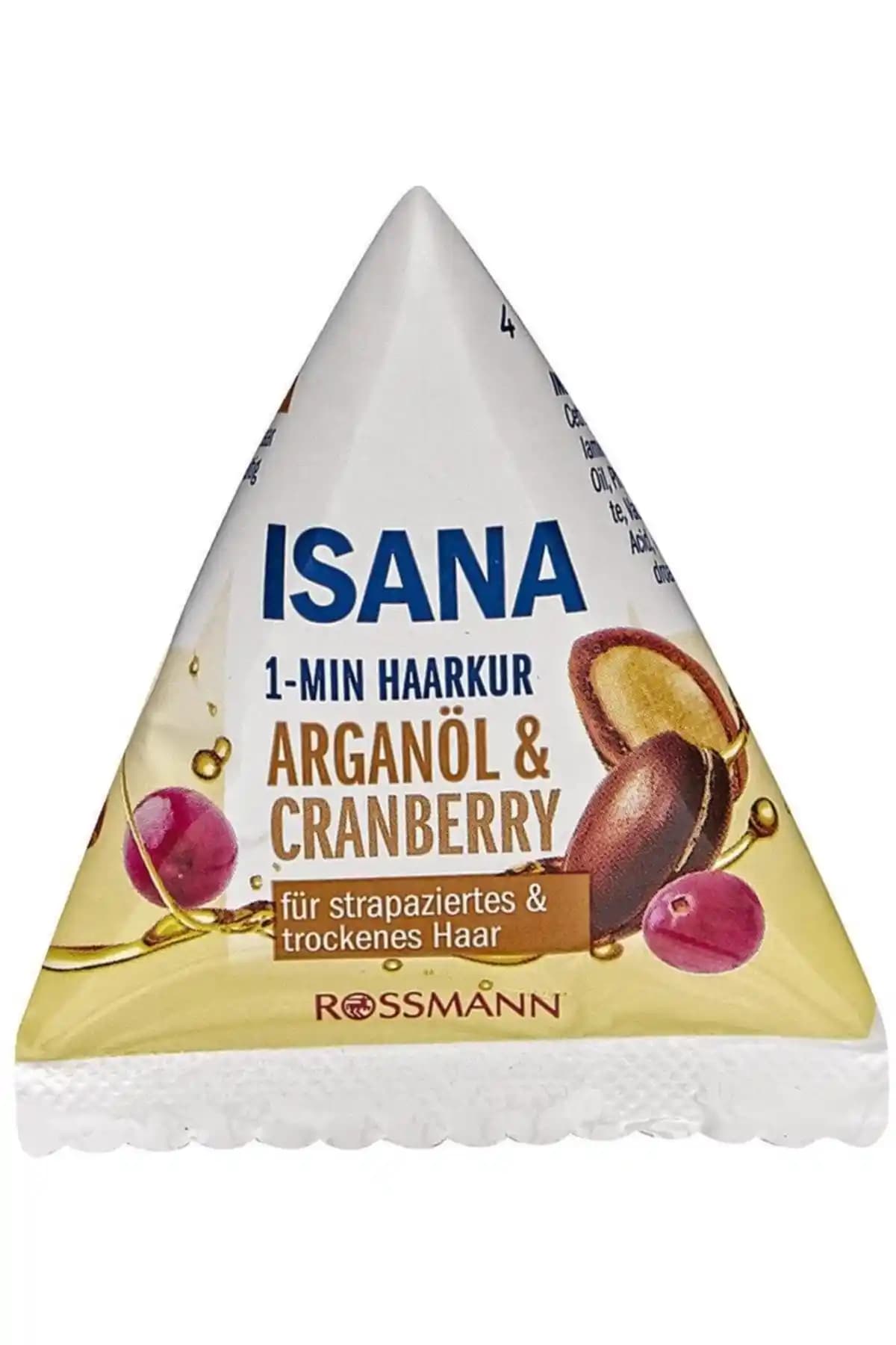 ISANA Argan Yağlı Saç Bakım Kürü 25 Ml Doğal ve Etkili Saç Sağlığı Destekleyici Ürün