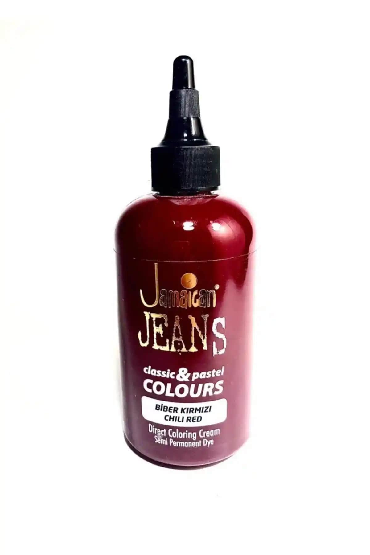 Jamaican Jean's Color 250ml Kırmızı Saç Boyası Parlak ve Kalıcı Renk Sağlar