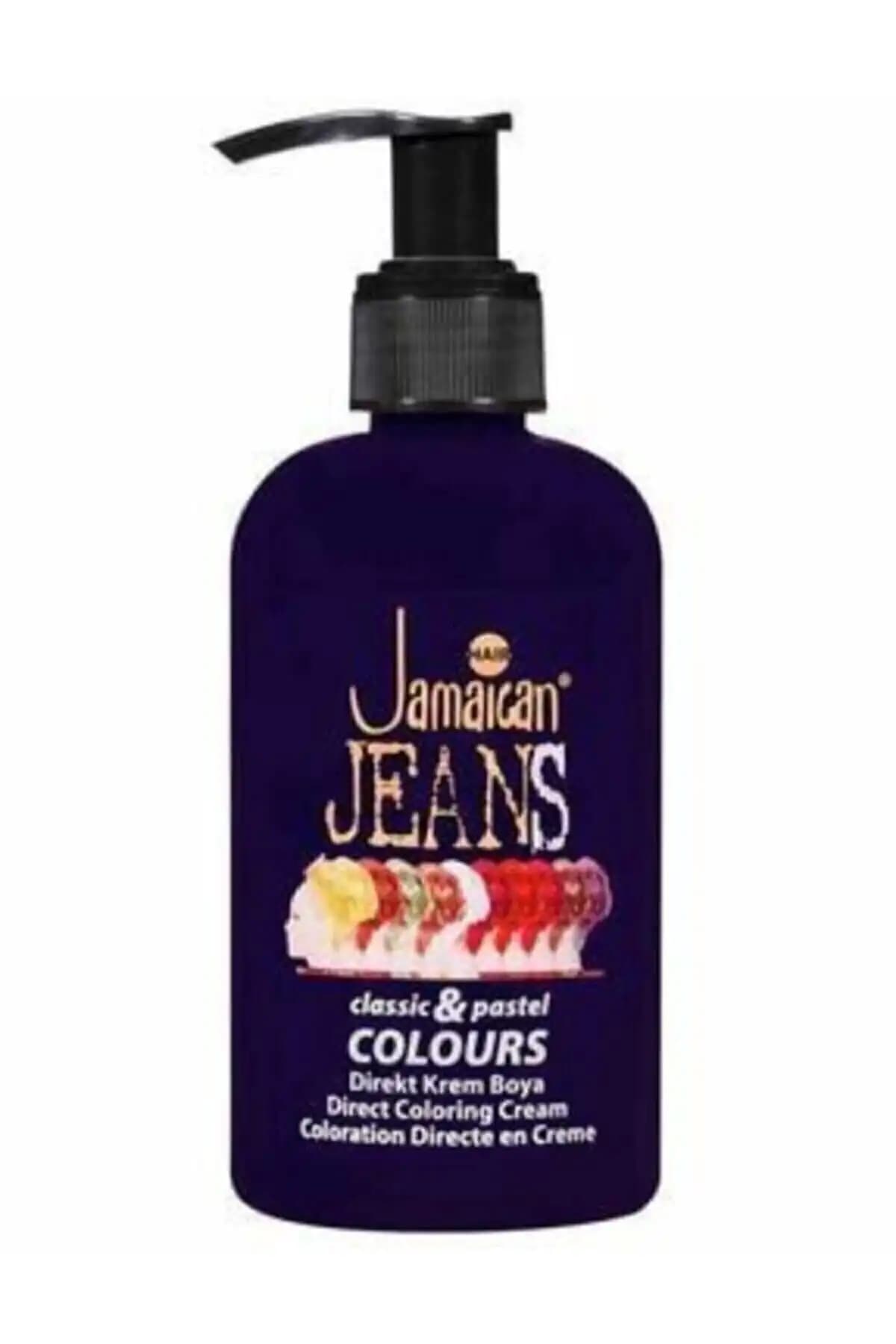 Jamaican Jeans Renkli Su Bazlı Mor Saç Boyası: Uzun Süre Kalıcı ve Canlı Renkler