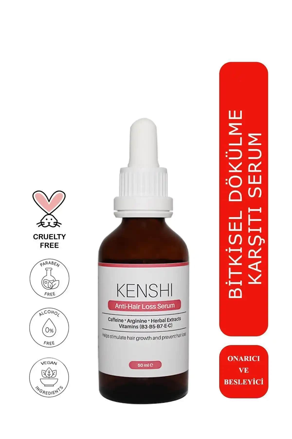 Kenshi Dökülme Karşıtı ve Yeni Saç Oluşumunu Destekleyen Bitkisel Serum Özellikleri