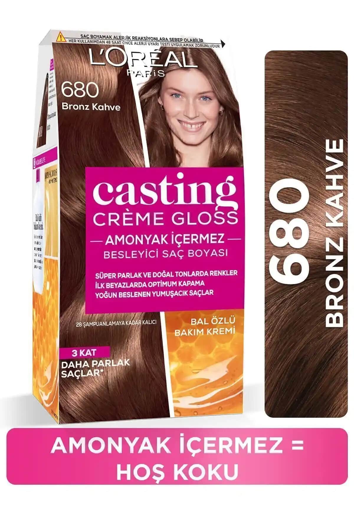 L'Oréal Paris Casting Creme Gloss 680 Bronz Kahve Saç Boyası En Güncel Özellikleri ve Kullanım Rehberi
