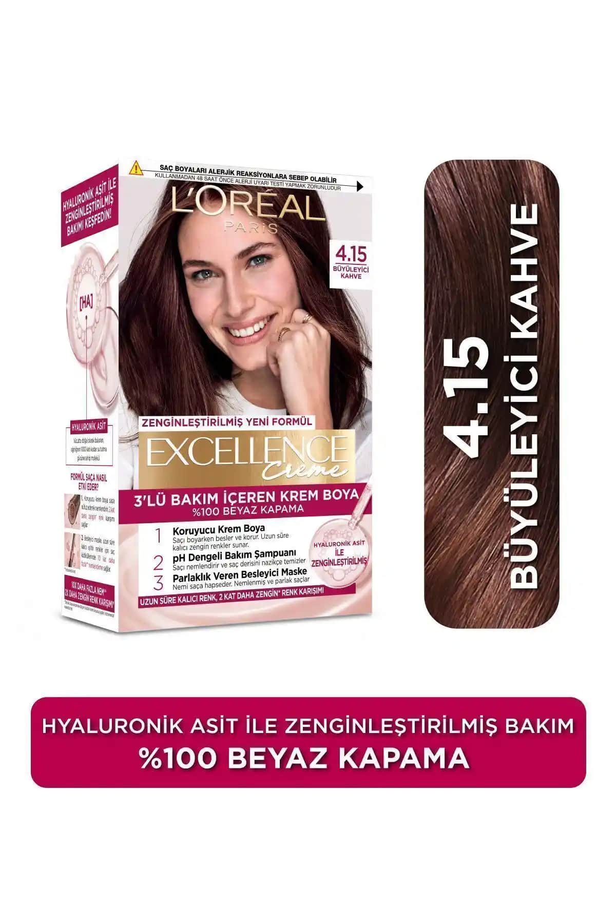 2025'te L'Oreal Paris Excellence Creme 4.15 ile Büyüleyici Kahve Sırrı