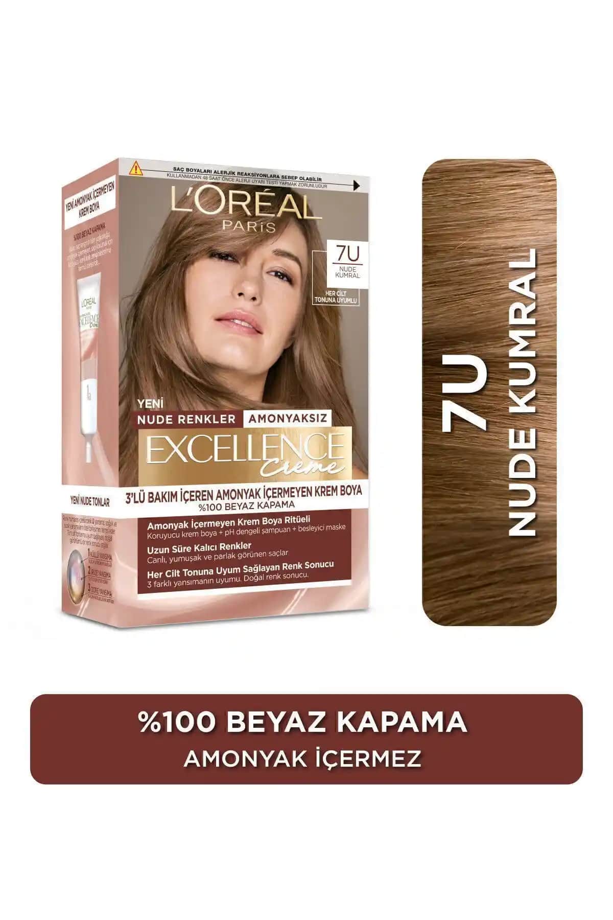 L'Oréal Paris Excellence Creme Nude Serisi: Doğal ve Parlak Saç Renkleri İçin Güvenilir Çözüm