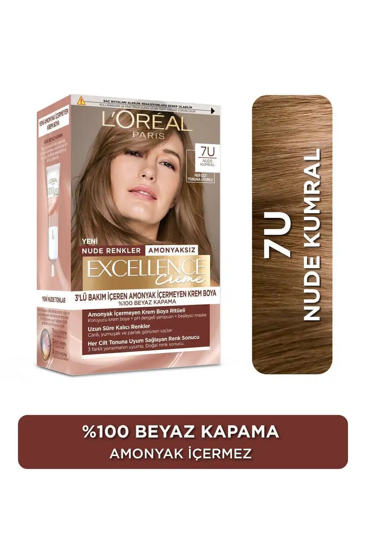 L'Oréal Paris Excellence Creme Nude Serisi: Doğal ve Parlak Saç Renkleri İçin Güvenilir Çözüm