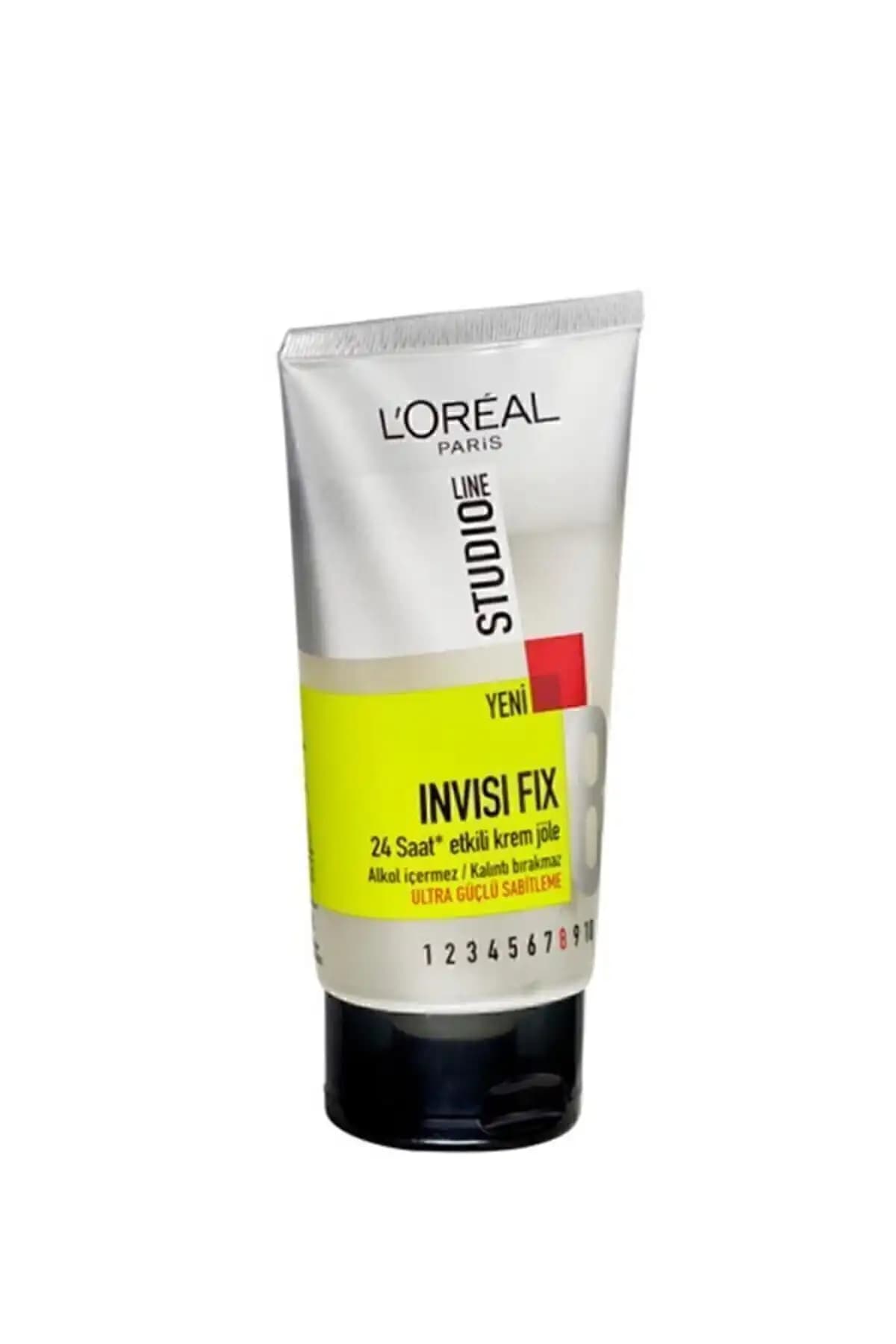 L'Oréal Paris No:8 Invisi Fix 24 Saat Güçlü Saç Jölesi ile Kalıcı ve Doğal Şekillendirme