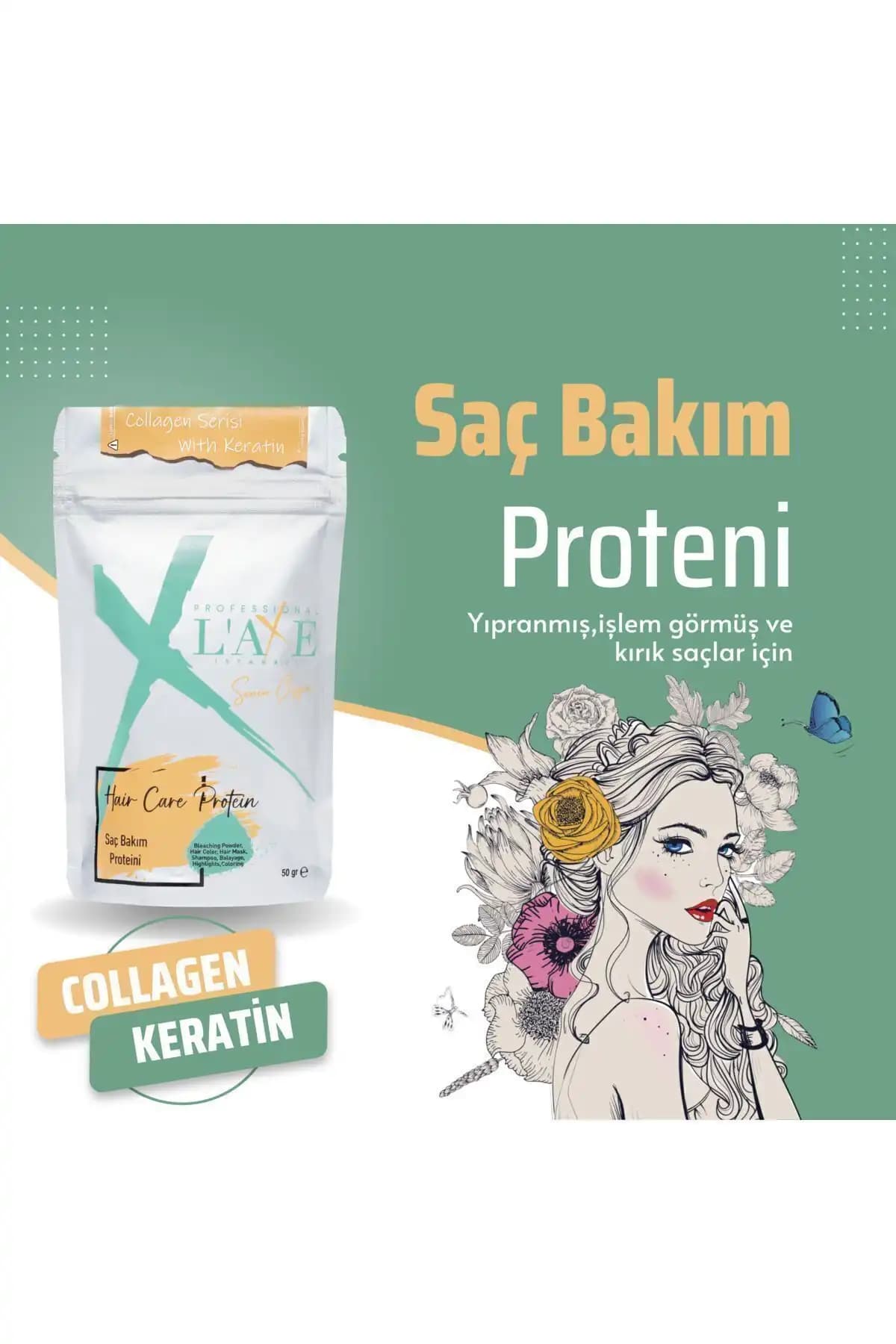 Laxe İstanbul Saç Bakım Proteini: Yıpranmış Saçlar İçin Güçlendirici ve Doğal Çözüm