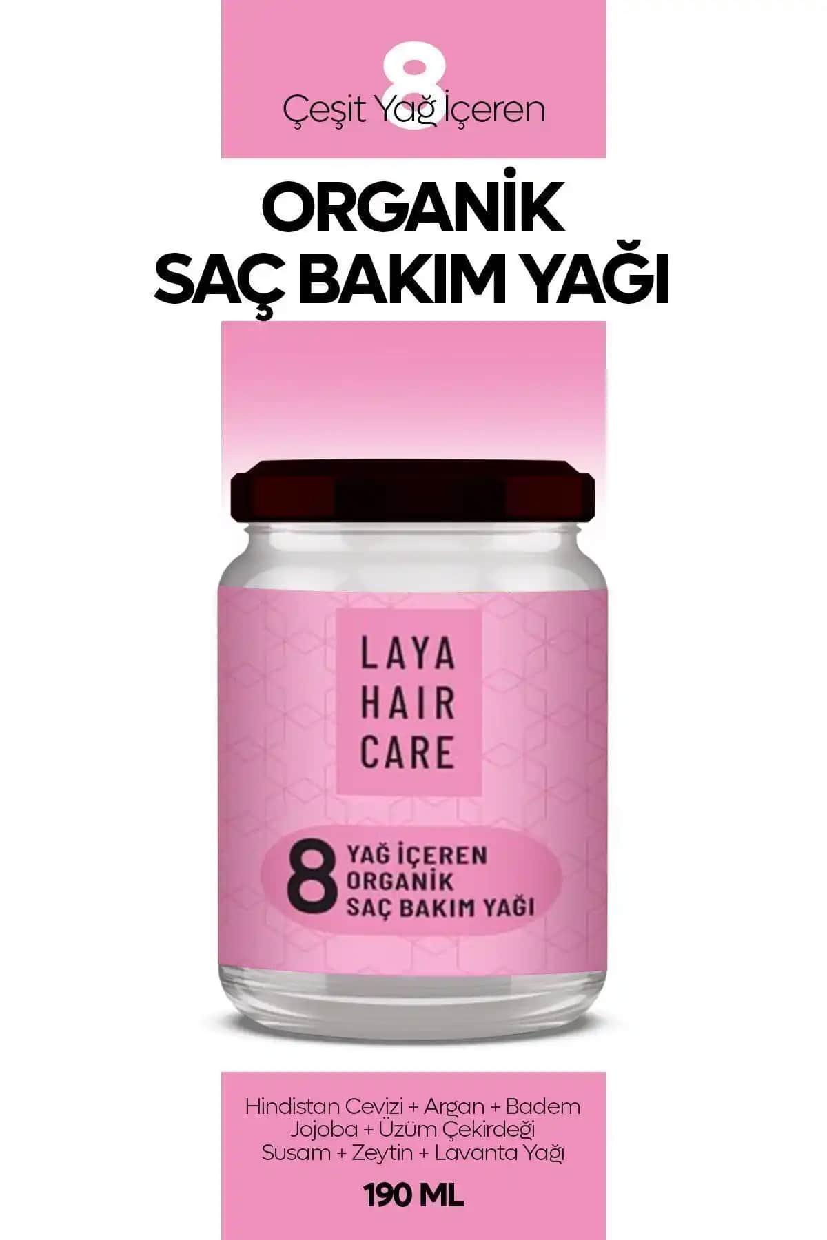 Laya Hair Care 8 Yağ İçeren Durulanmayan Saç Bakım Kremi İncelemesi ve Faydaları