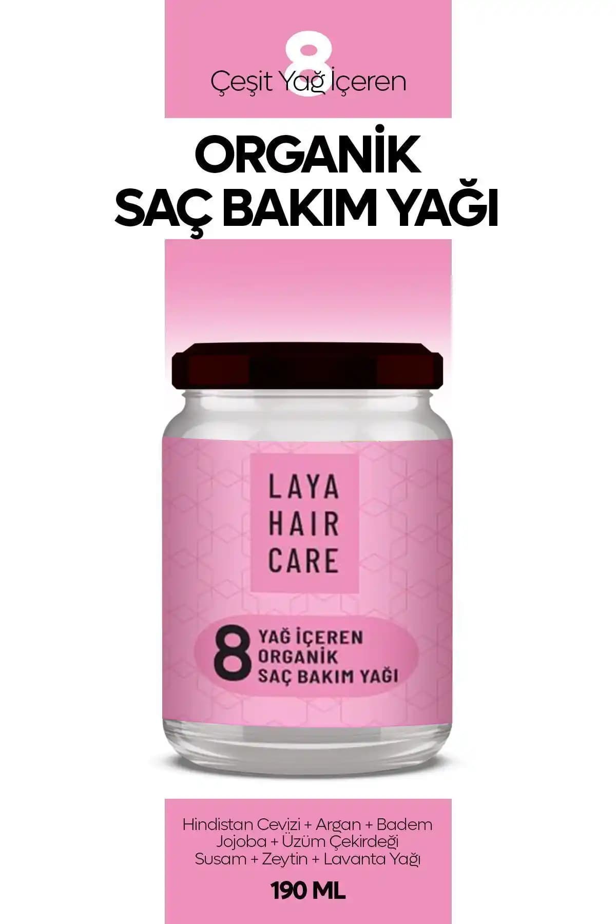 Laya Hair Care 8 Yağ İçeren Durulanmayan Saç Bakım Kremi İncelemesi ve Faydaları