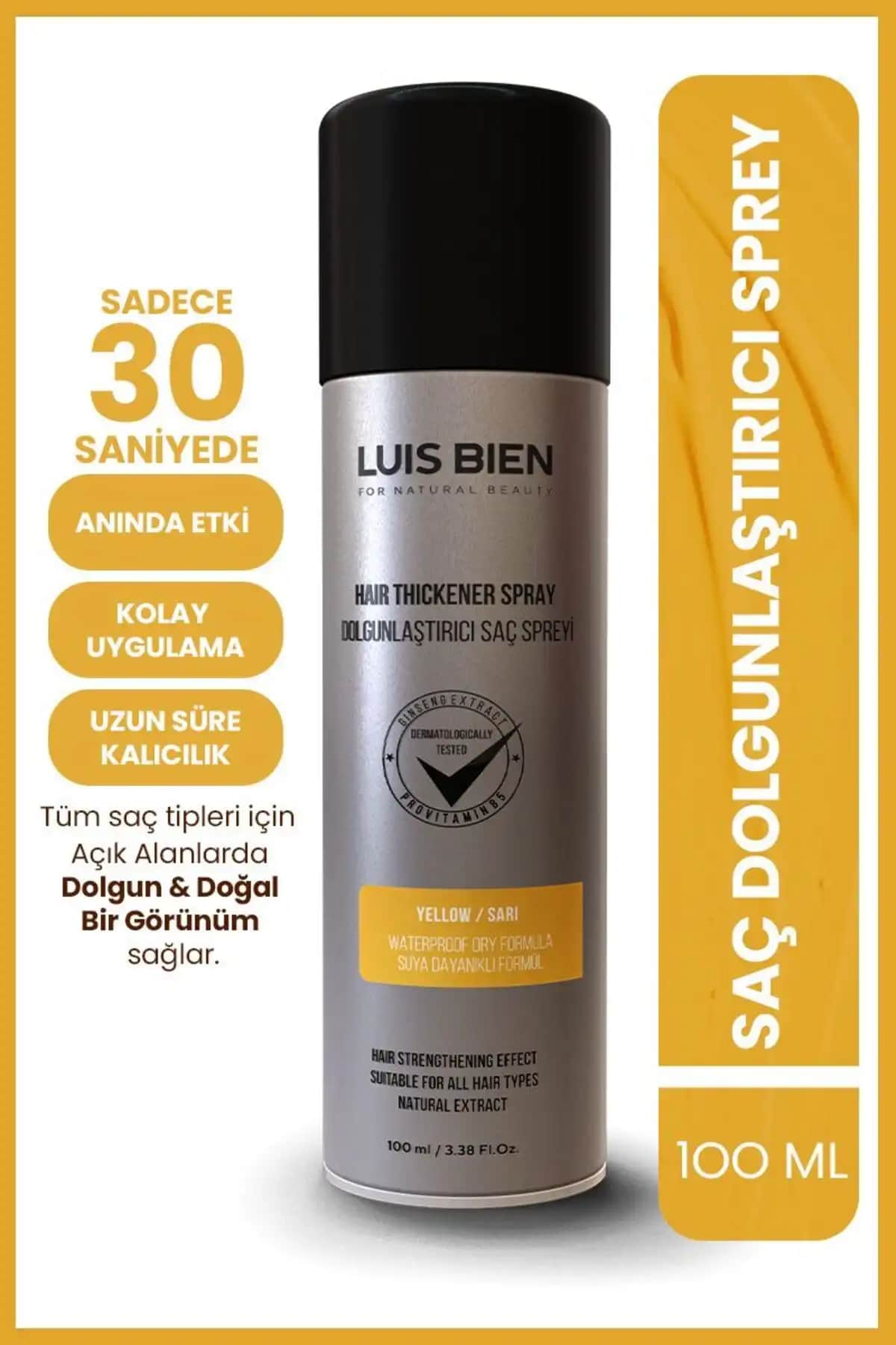 2025'te Luis Bien Saç Dolgunlaştırıcı Sprey ile Doğal Hacim Sırrı