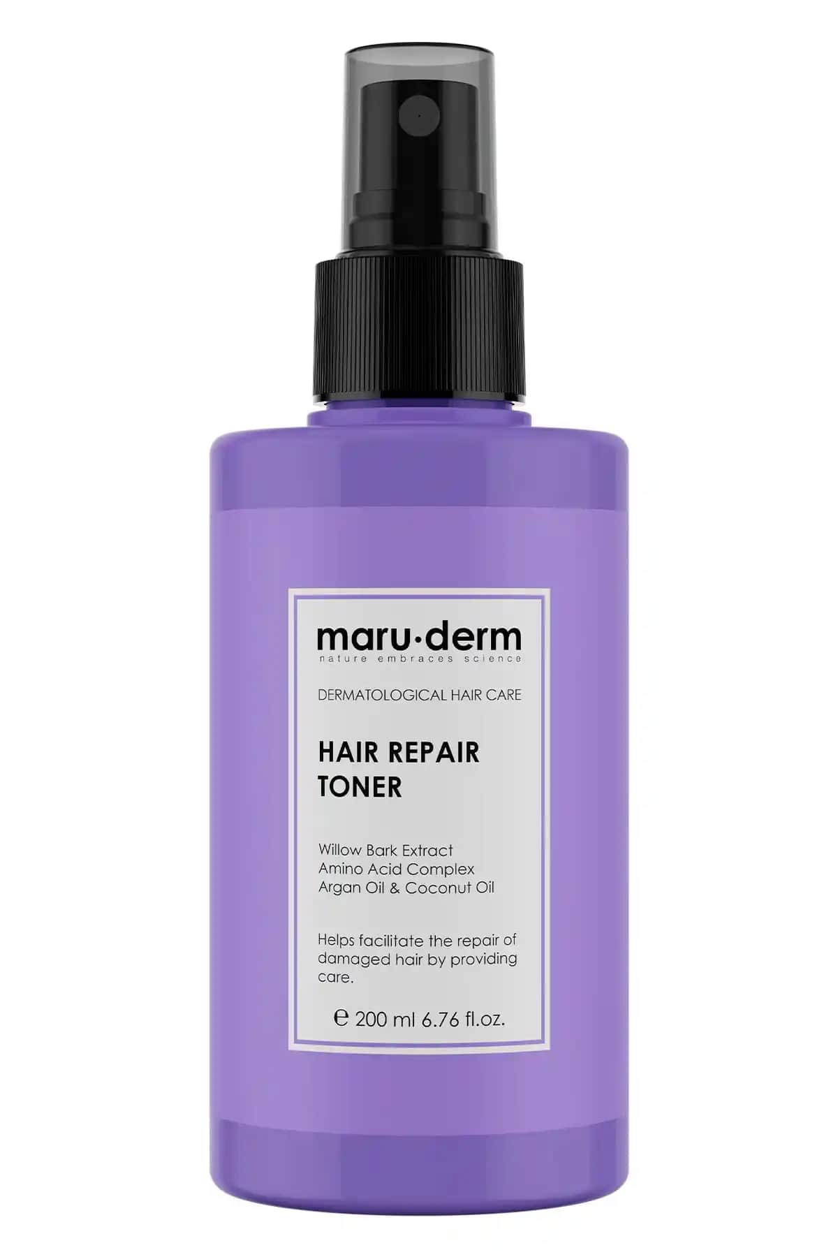 Maru.Derm Saç Tonik: Doğal ve Onarıcı Saç Bakımı İçin Etkili Çözüm