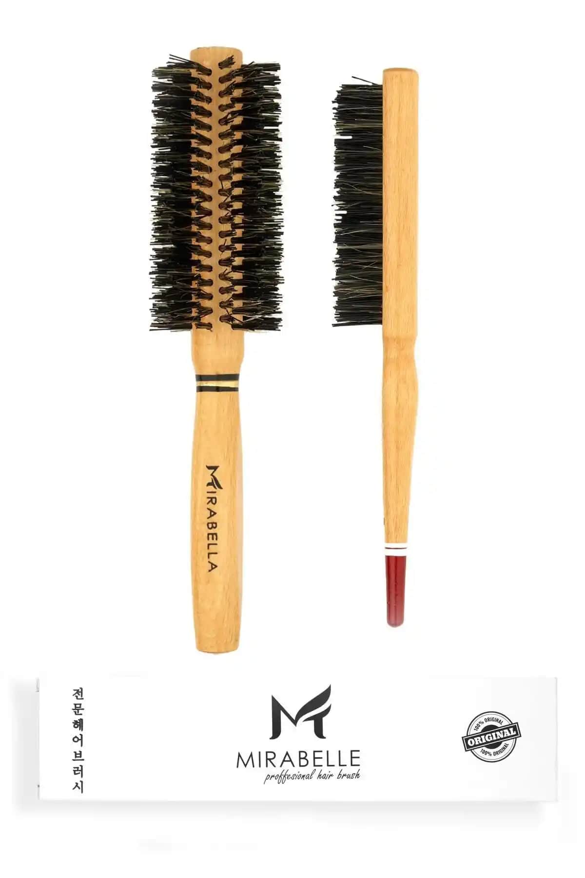 Mirabelle Pro Topuz Fırçası: Profesyonel ve Dayanıklı Saç Şekillendirme Aracı