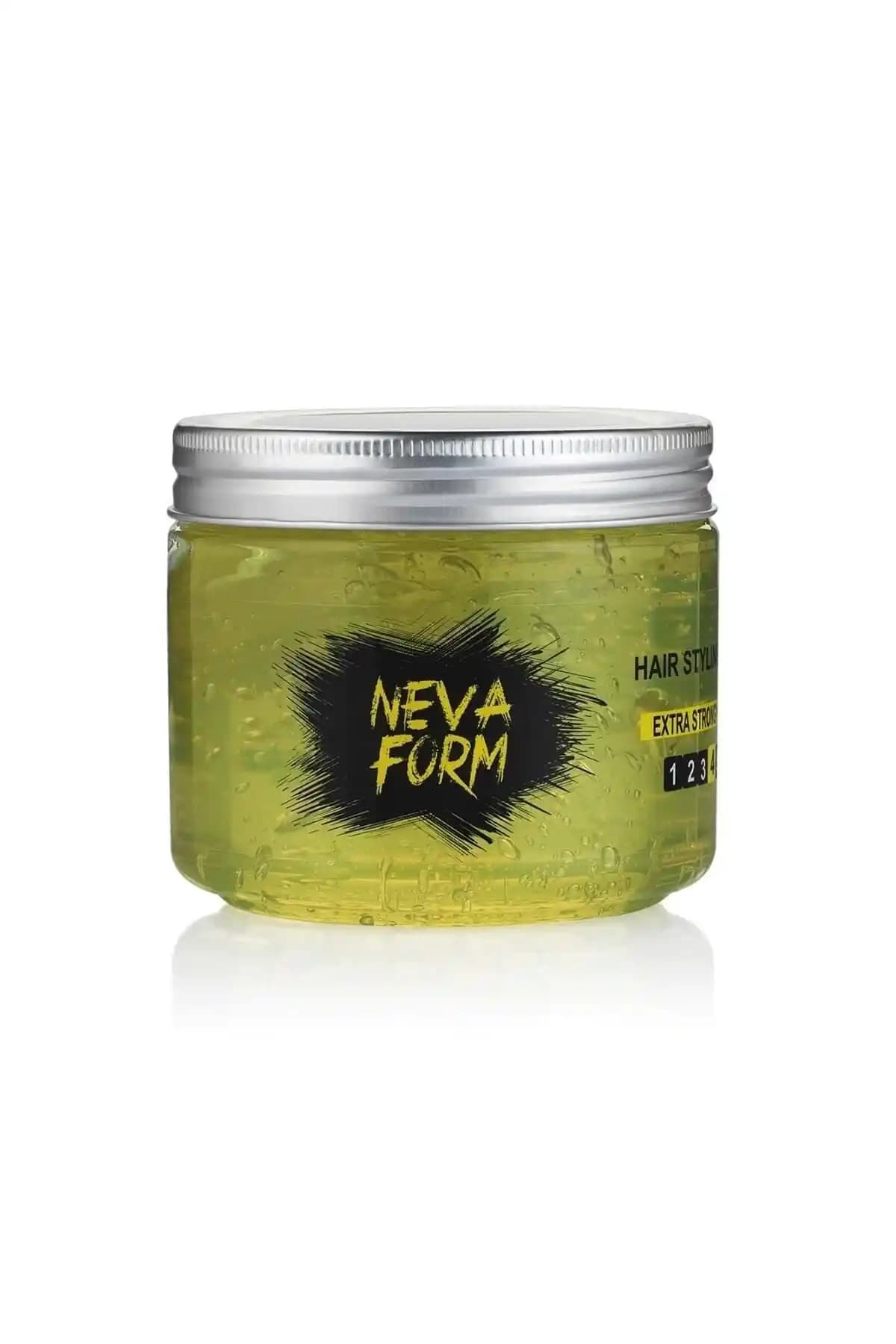 Nevaform Ekstra Sert Saç Jölesi 400 ml Güçlü ve Uzun Süreli Saç Şekillendirme Ürünü