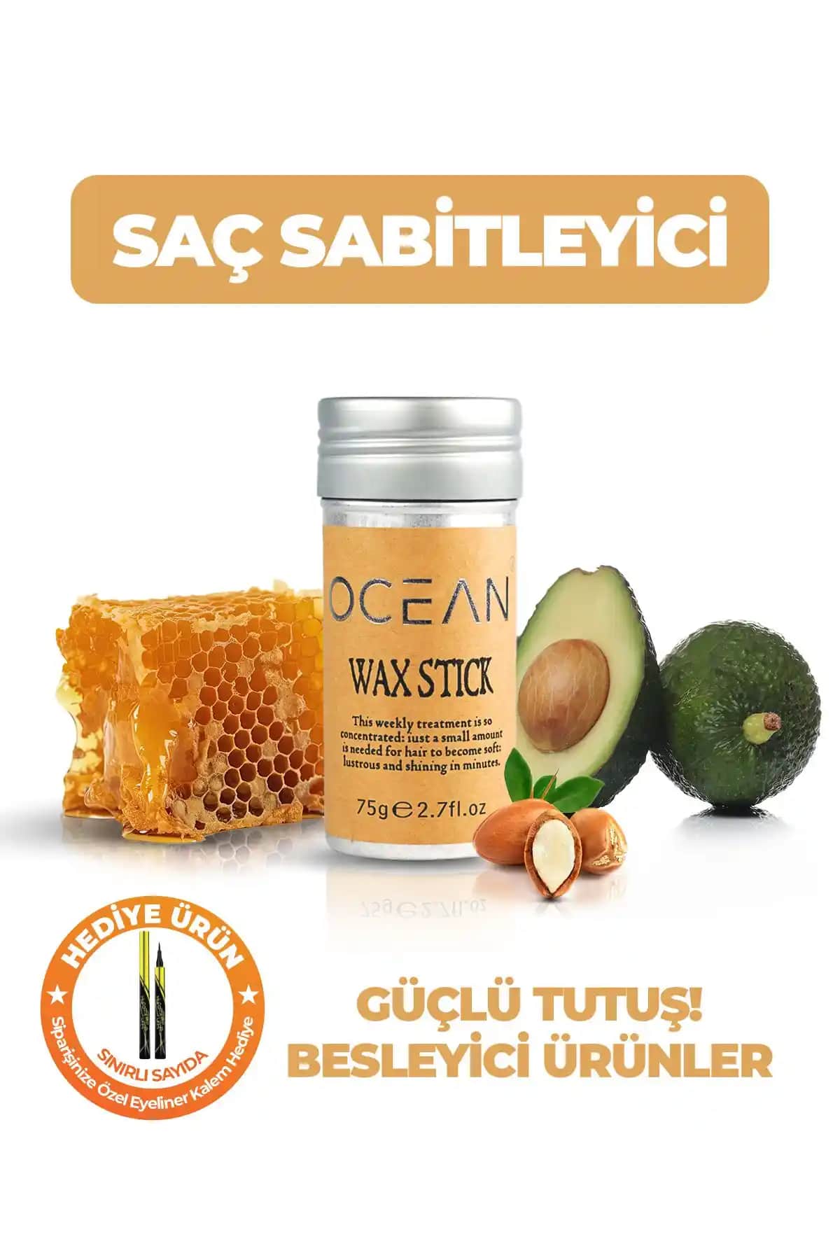 Ocean Hair Wax Stick ile Güçlü ve Doğal Saç Şekillendirme Deneyimi