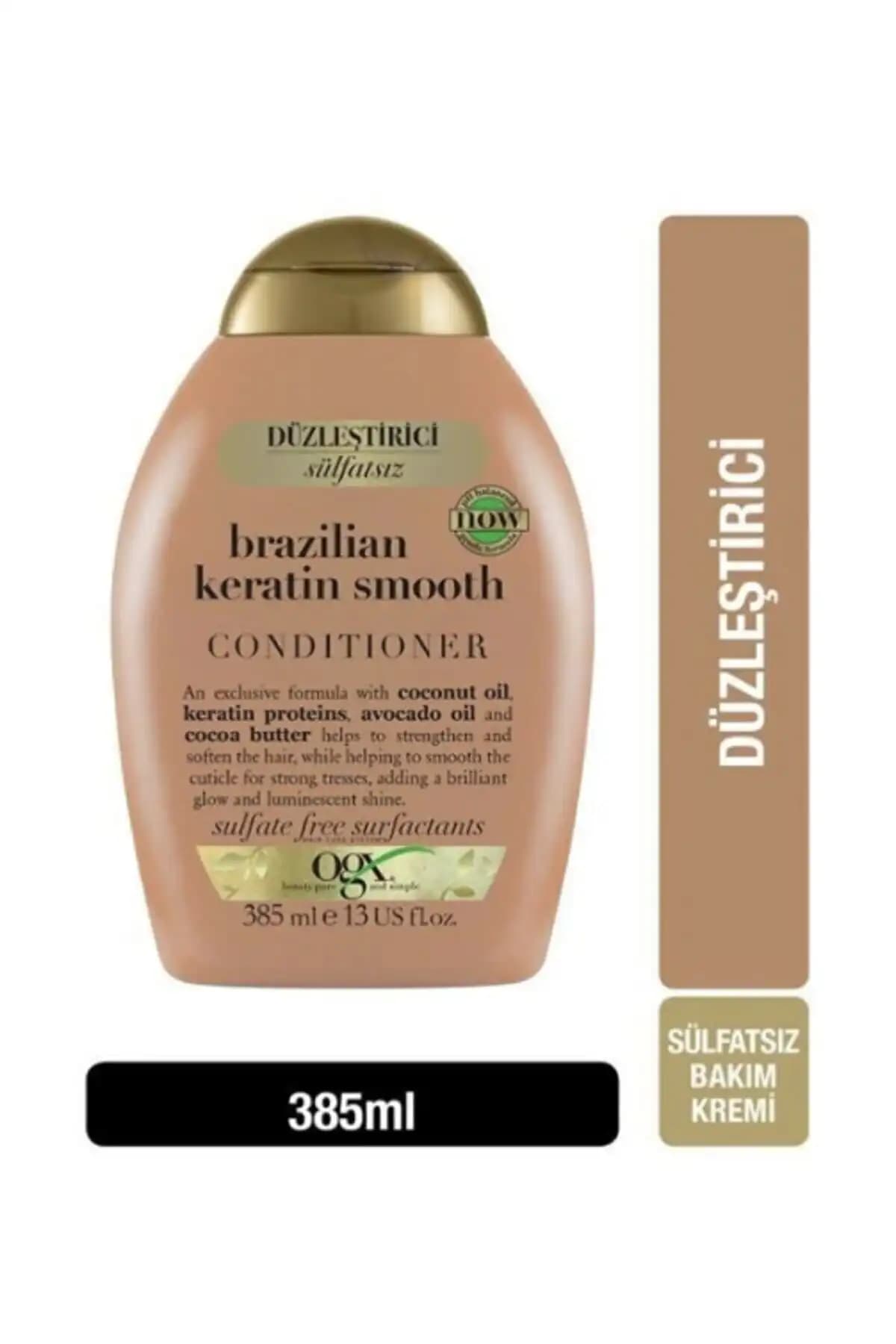 OGX Brazilian Keratin Smooth Saç Bakım Kremi ile Sağlıklı ve Düz Saçlara Ulaşın
