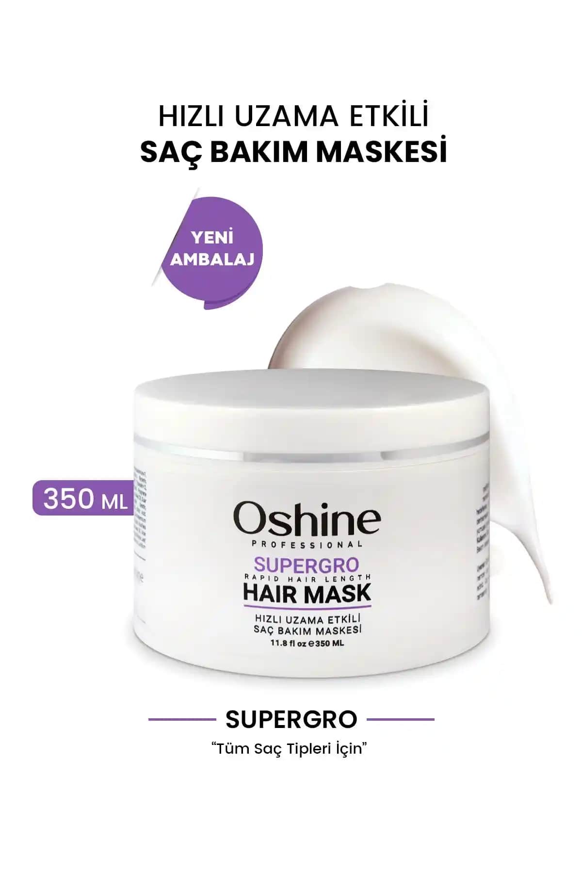 OSHI NE Supergro Hızlı Uzama ve Onarıcı Saç Maskesi: Güçlü ve Sağlıklı Saçlar İçin Güçlü Bir Seçenek