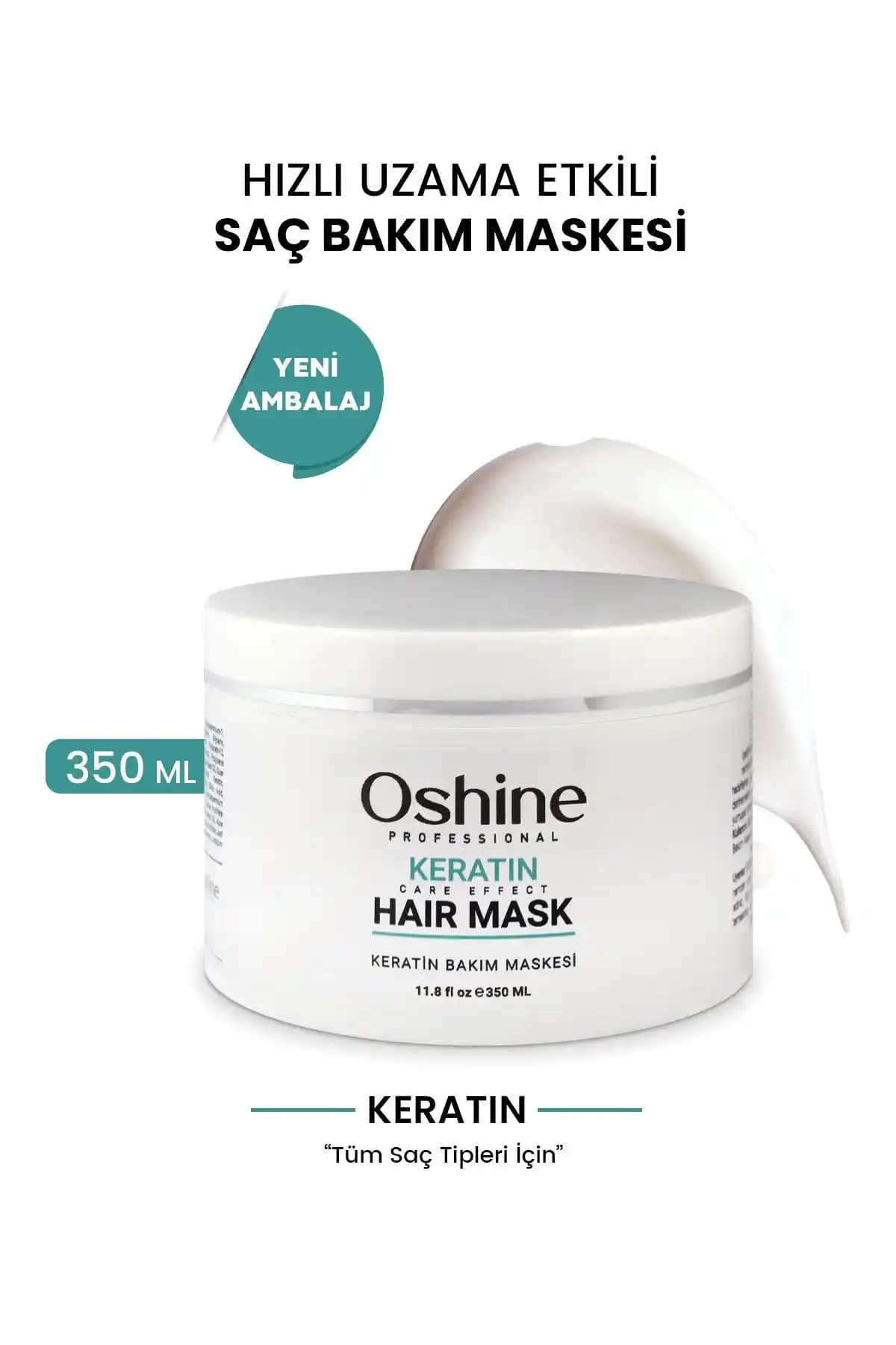 OSHİNE Onarıcı Keratin Bakım Saç Maskesi: Sağlıklı ve Parlak Saçlar İçin Uygun Çözüm