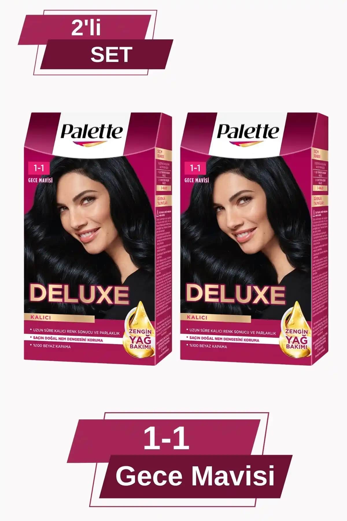 2025'te Palette Deluxe 1-1 Gece Mavisi ile Saçlarınızda Efsanevi Canlılık