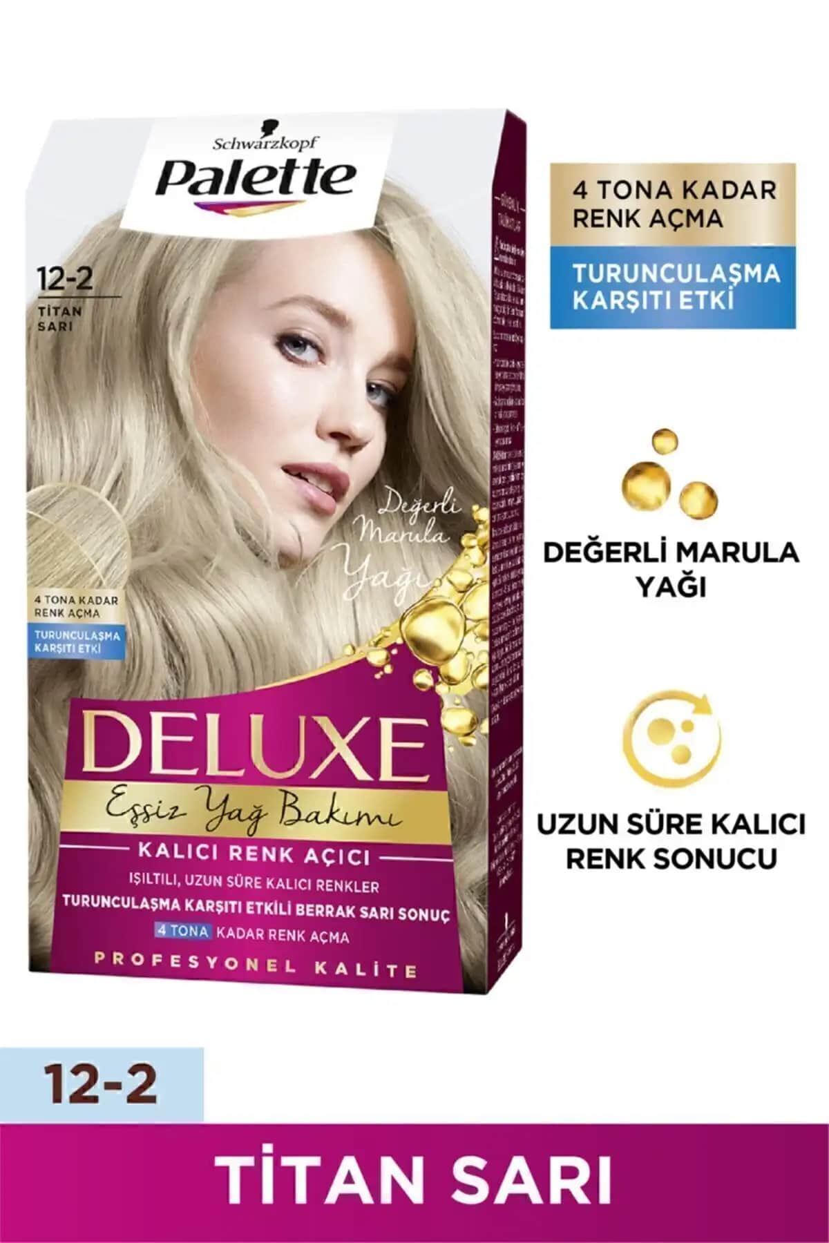 2025'te Palette DELUXE Titan Sarı ile Saçlarınızda Canlılık ve Güç
