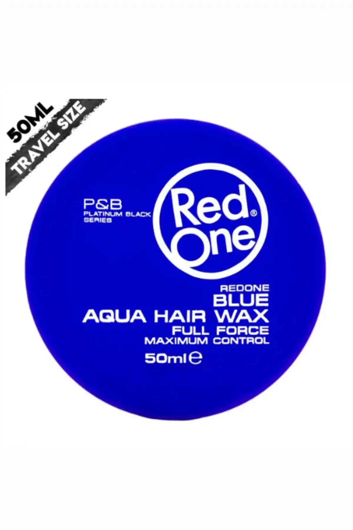Red One Mavi Mini Wax ile Pratik ve Uzun Süreli Saç Şekillendirme Çözümü